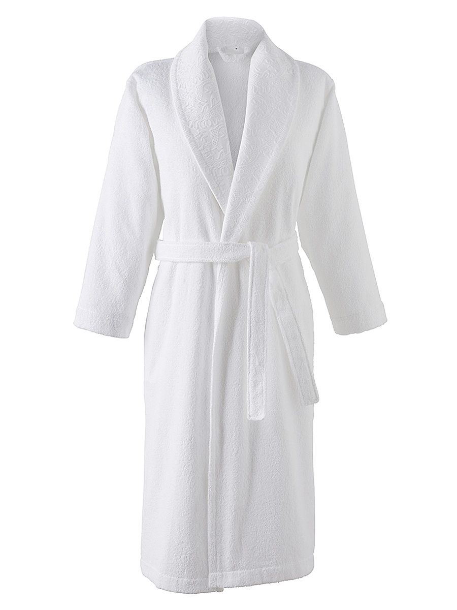 Women's Heritage Bathrobe - White - Size Large