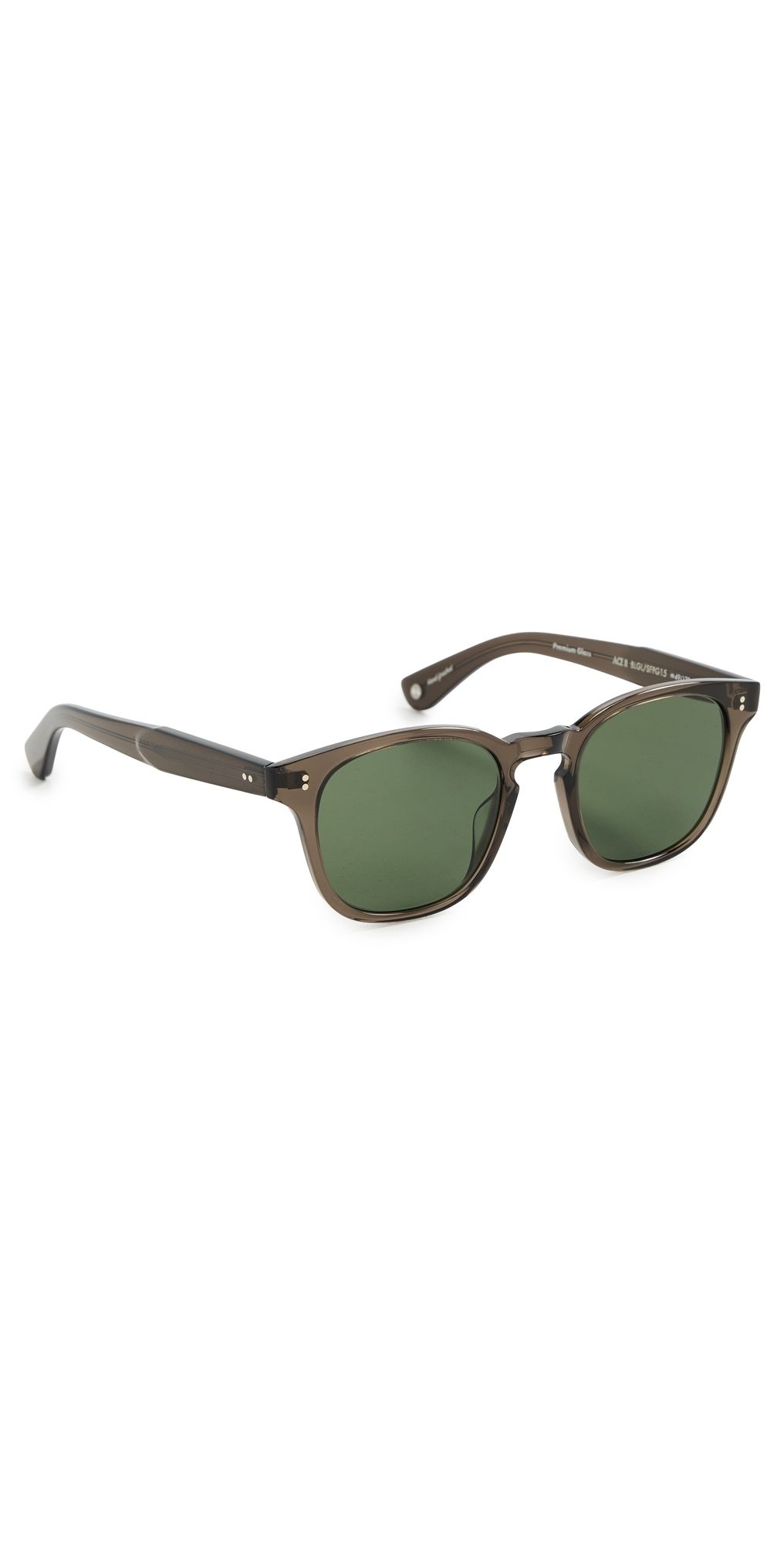 GARRETT LEIGHT Ace II Sunglasses Blgl/Sfpg15 One Size