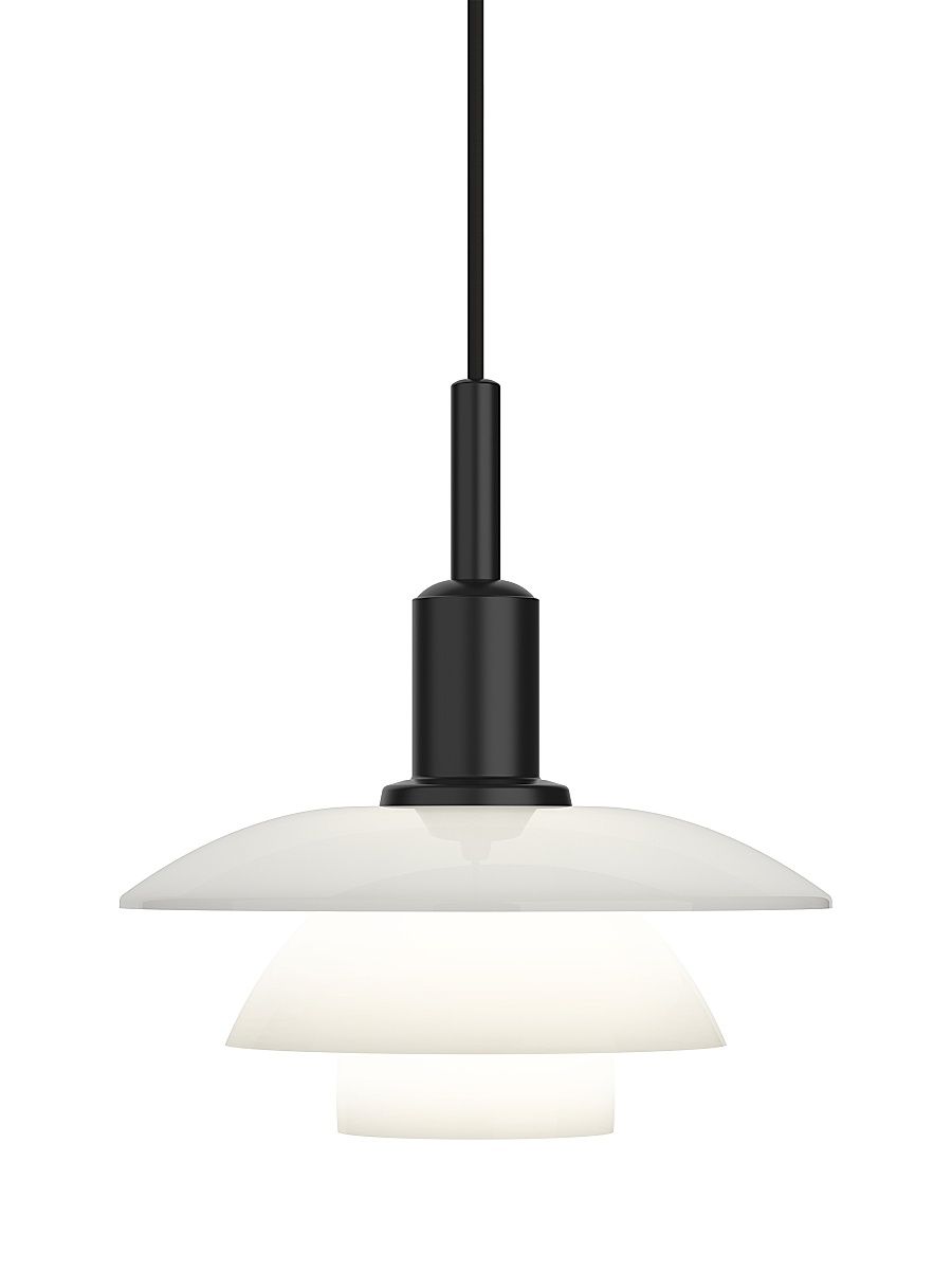 PH 3/3 Pendant - White Opal Glass