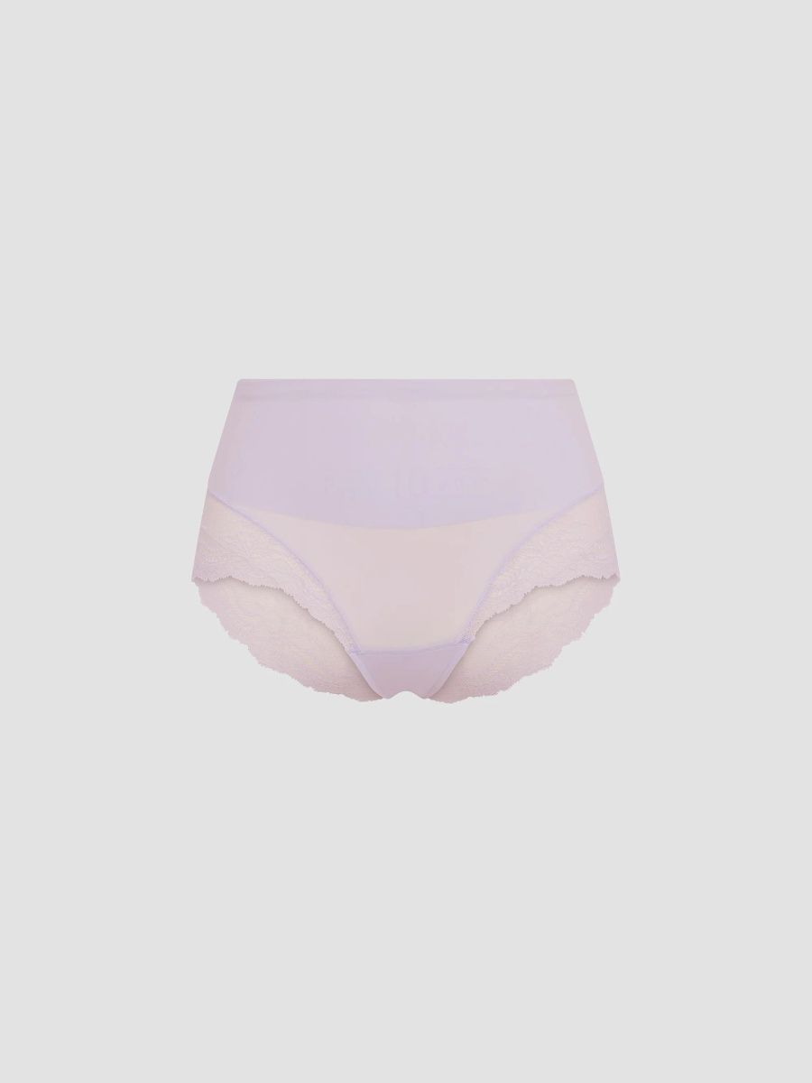 Spanx Women's Undetectable Lace Hipster Panty - Light Orchid - Size Small