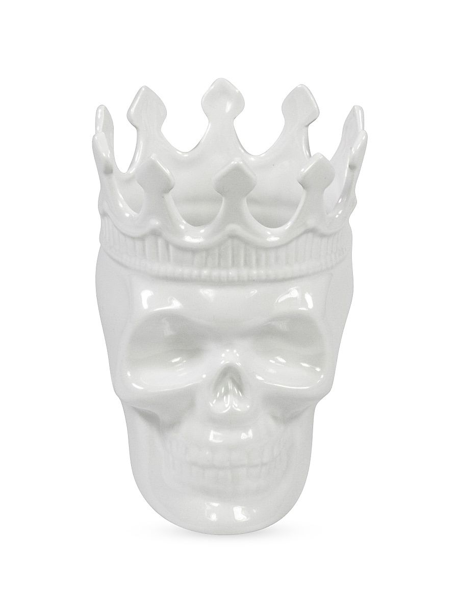 Louise Skull Candle - Rose De Vents