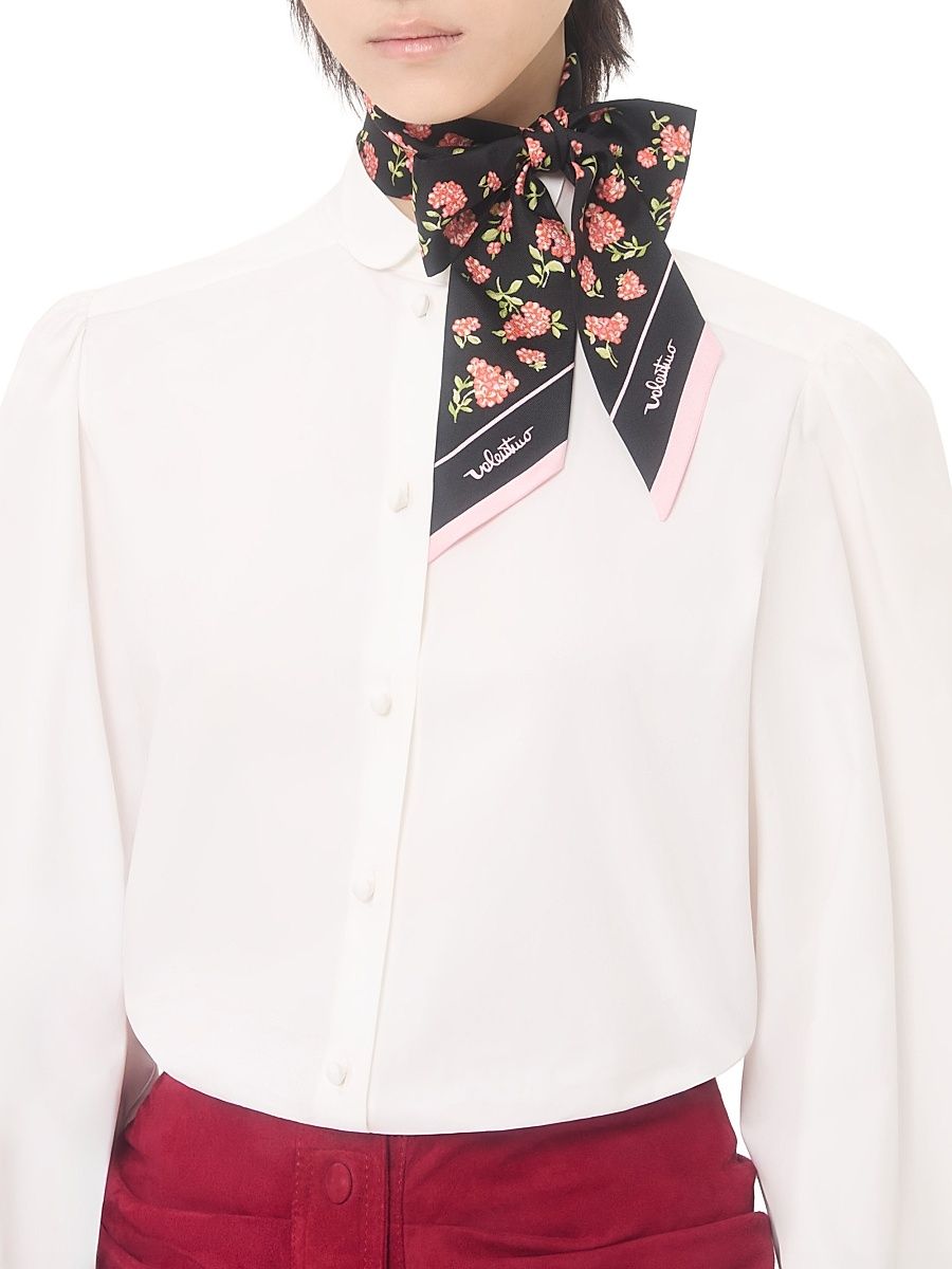 Women's Ramage Fiorellini Silk Bandeau Scarf - Multicolored