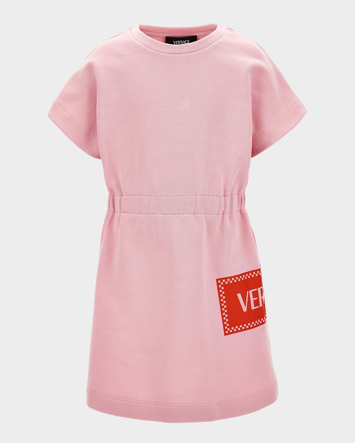 Girl & apos;s Fleece Dress W/ Vintage Logo-Print, Size 6-14