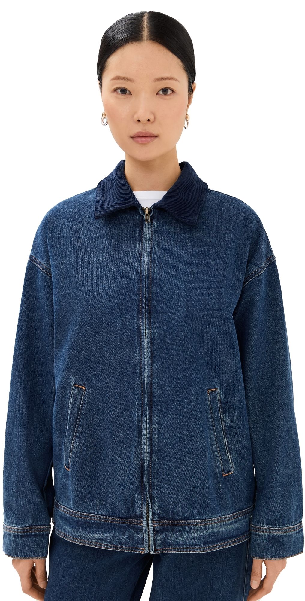 Lioness Workwear Jacket Blue Denim L