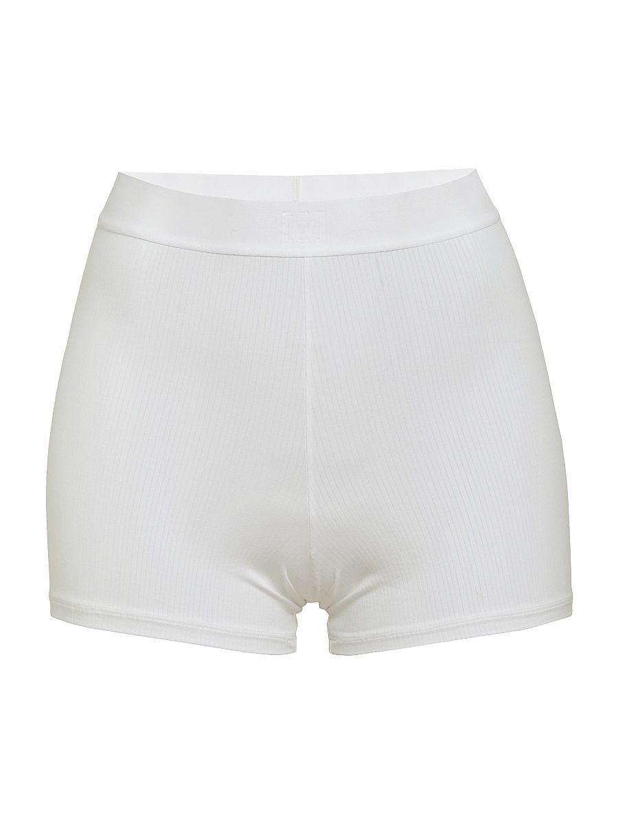 Women's Beauty Cotton Bike Shorts - Pearl - Size XS
