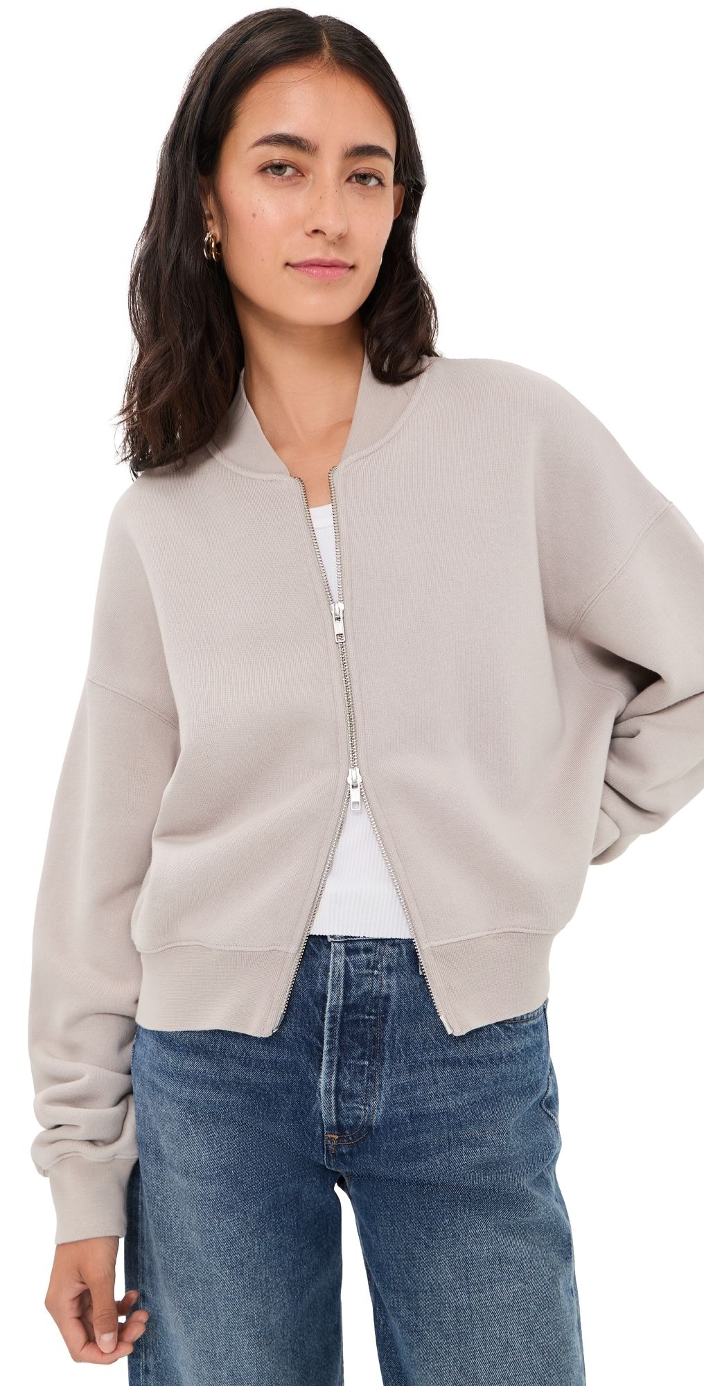 AGOLDE Tess Sweatshirt Quartz L