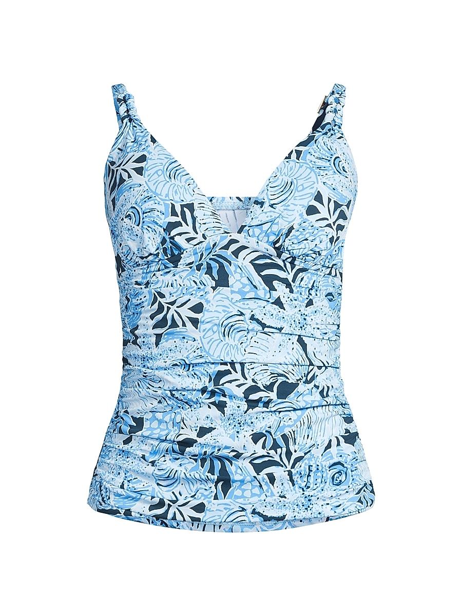 Women's Corlys Tankini Top - Bonaire Blue - Size 6