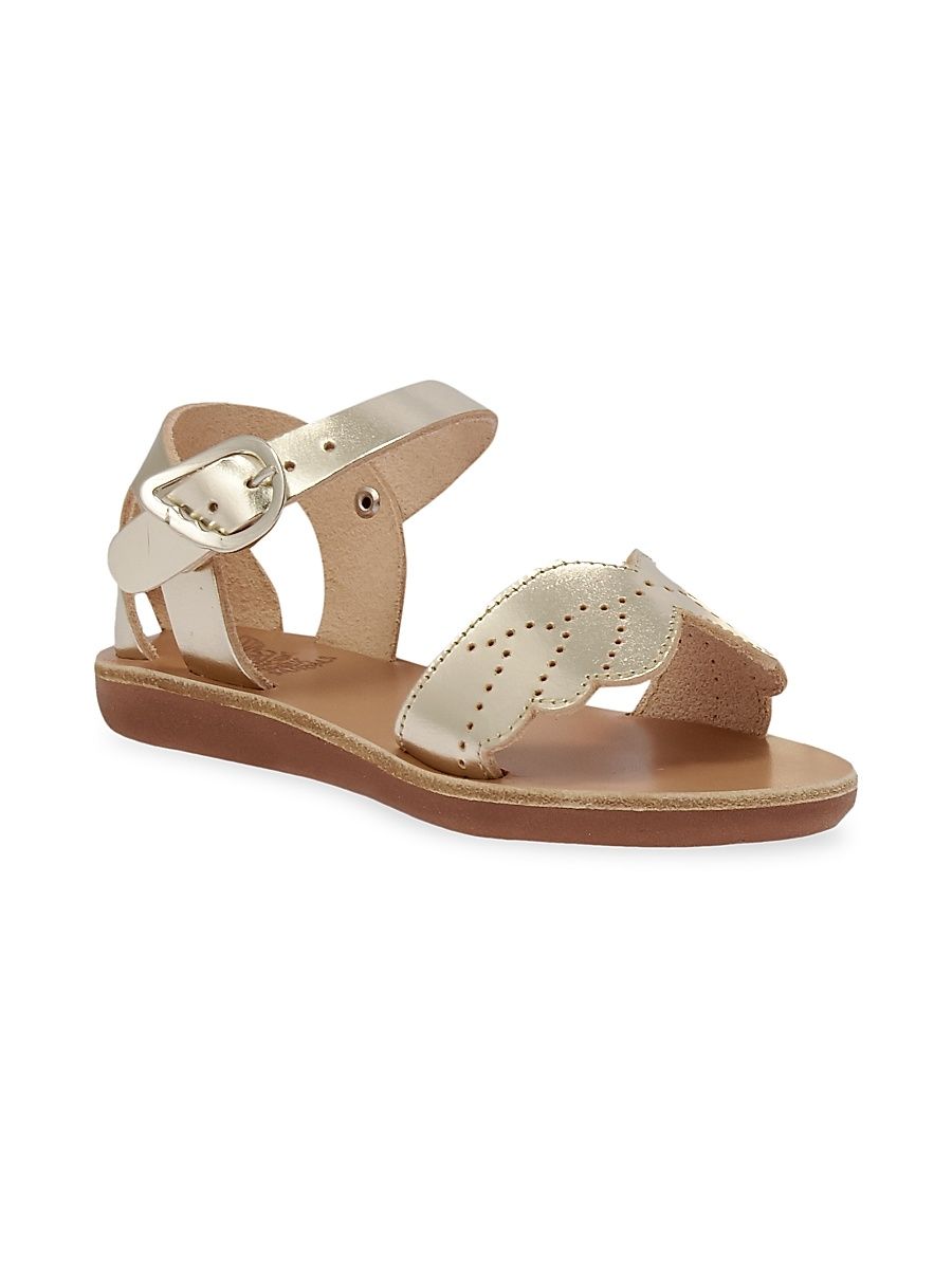 Little Girl's & Girl's Andromeda Soft Sandals - Gold - Size 12 (Child)