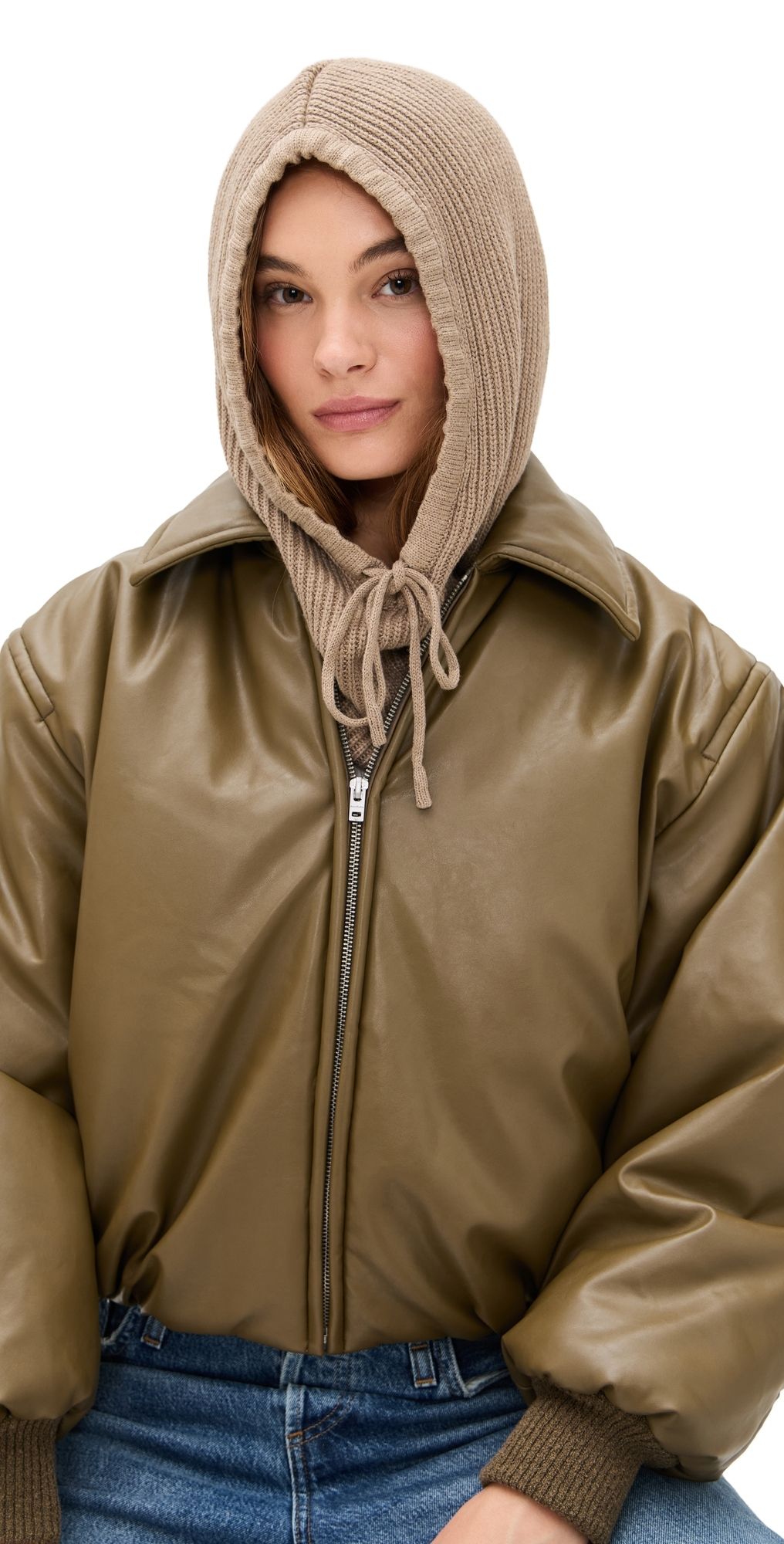 Hat Attack The Perfect Balaclava Taupe One Size