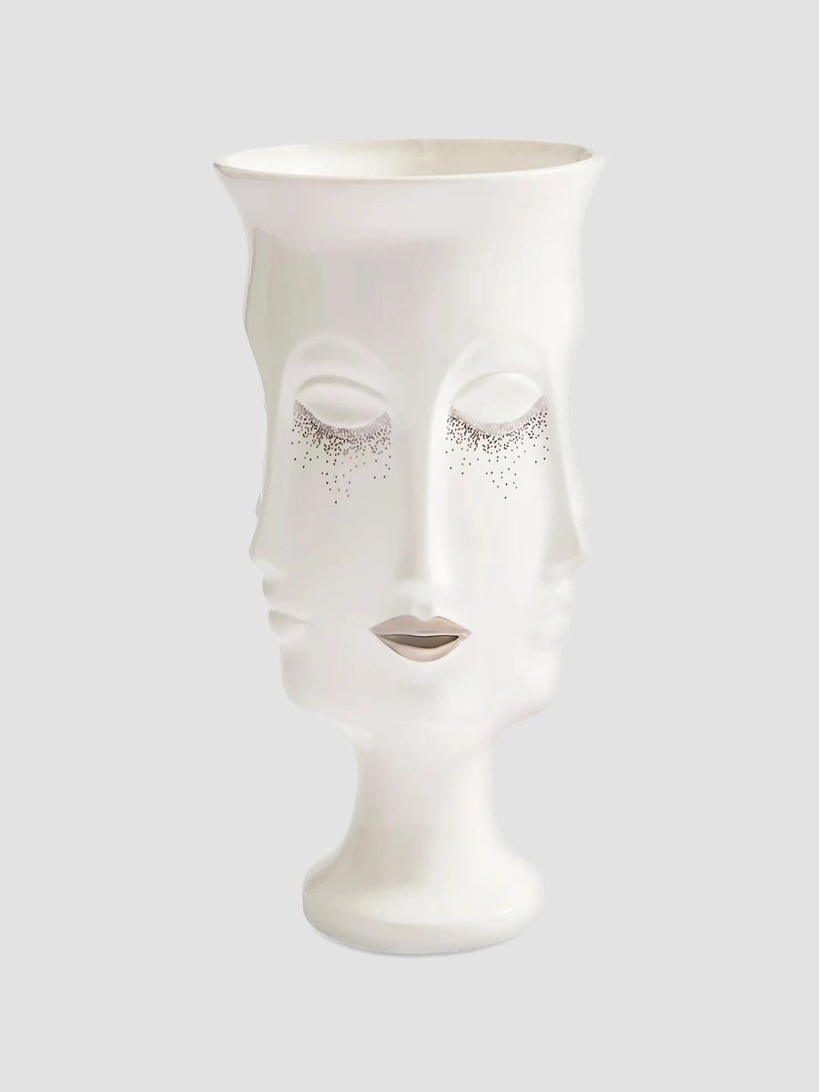 Jonathan Adler Sparkling Dora Maar Urn - White