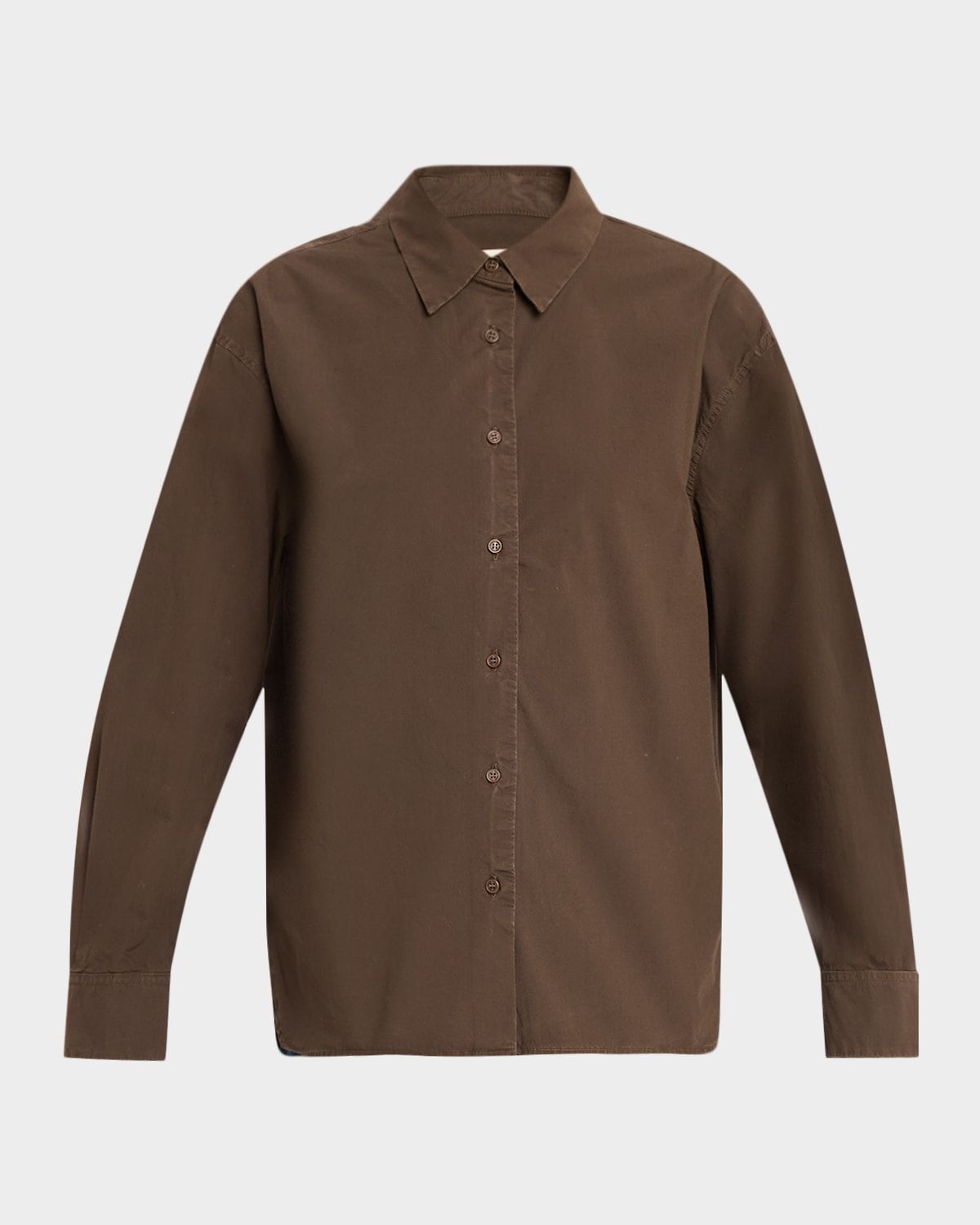 Amante Cotton Oversized Button-Down Shirt