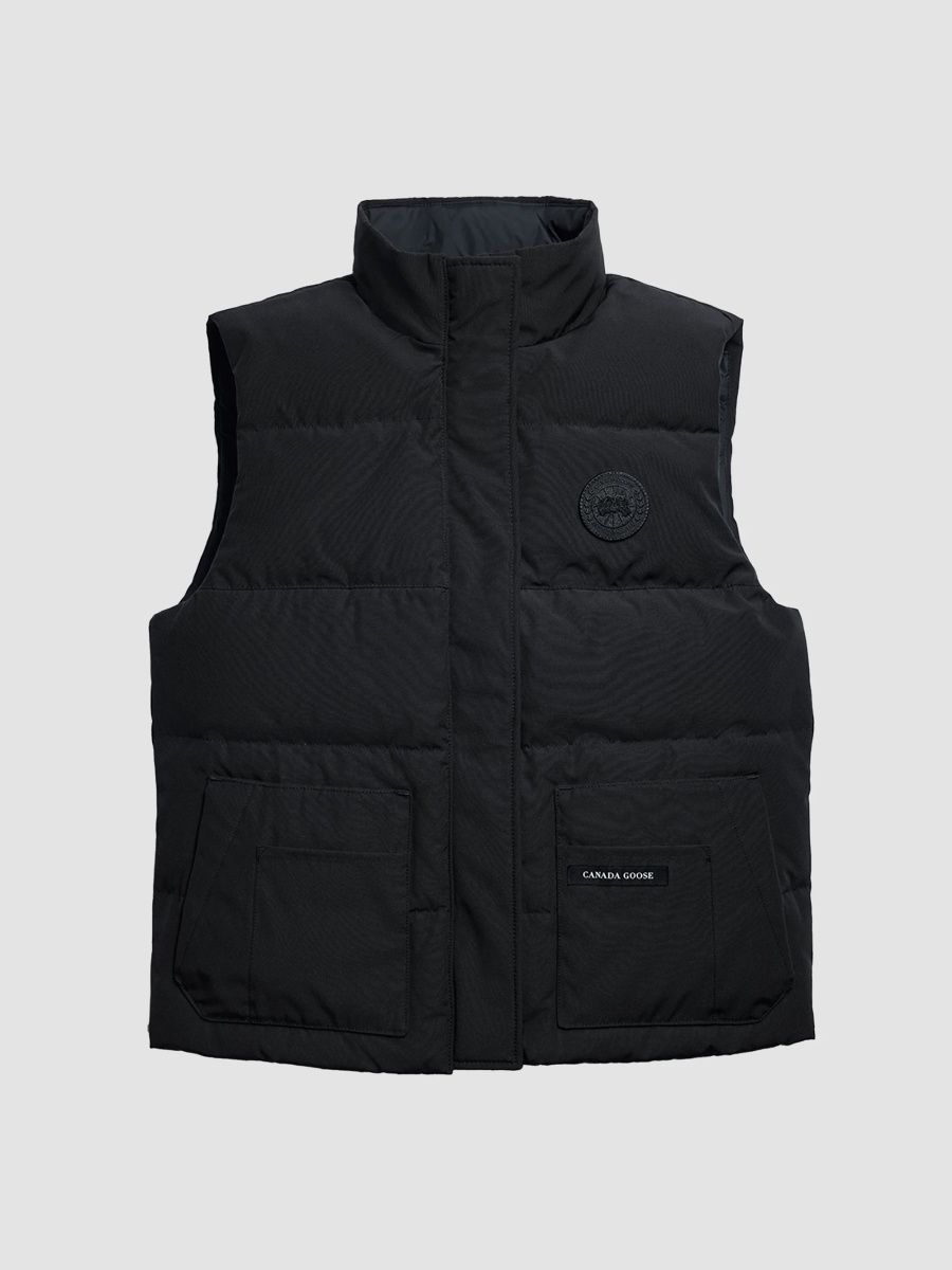 Canada Goose Women's Legacy Freestyle Down Vest - Black Noir - Size XL