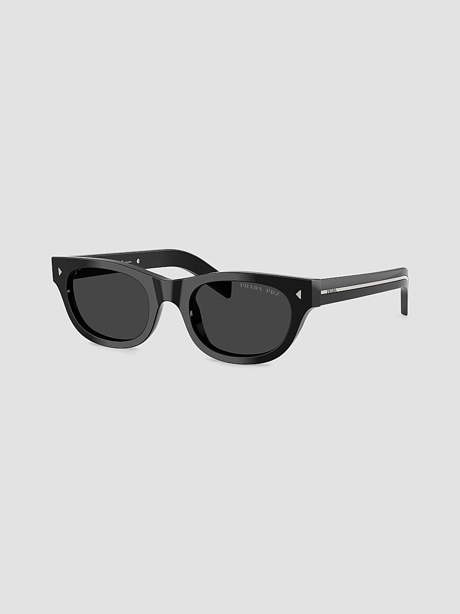 Men's C09SF Cat Eye Sunglasses - Black