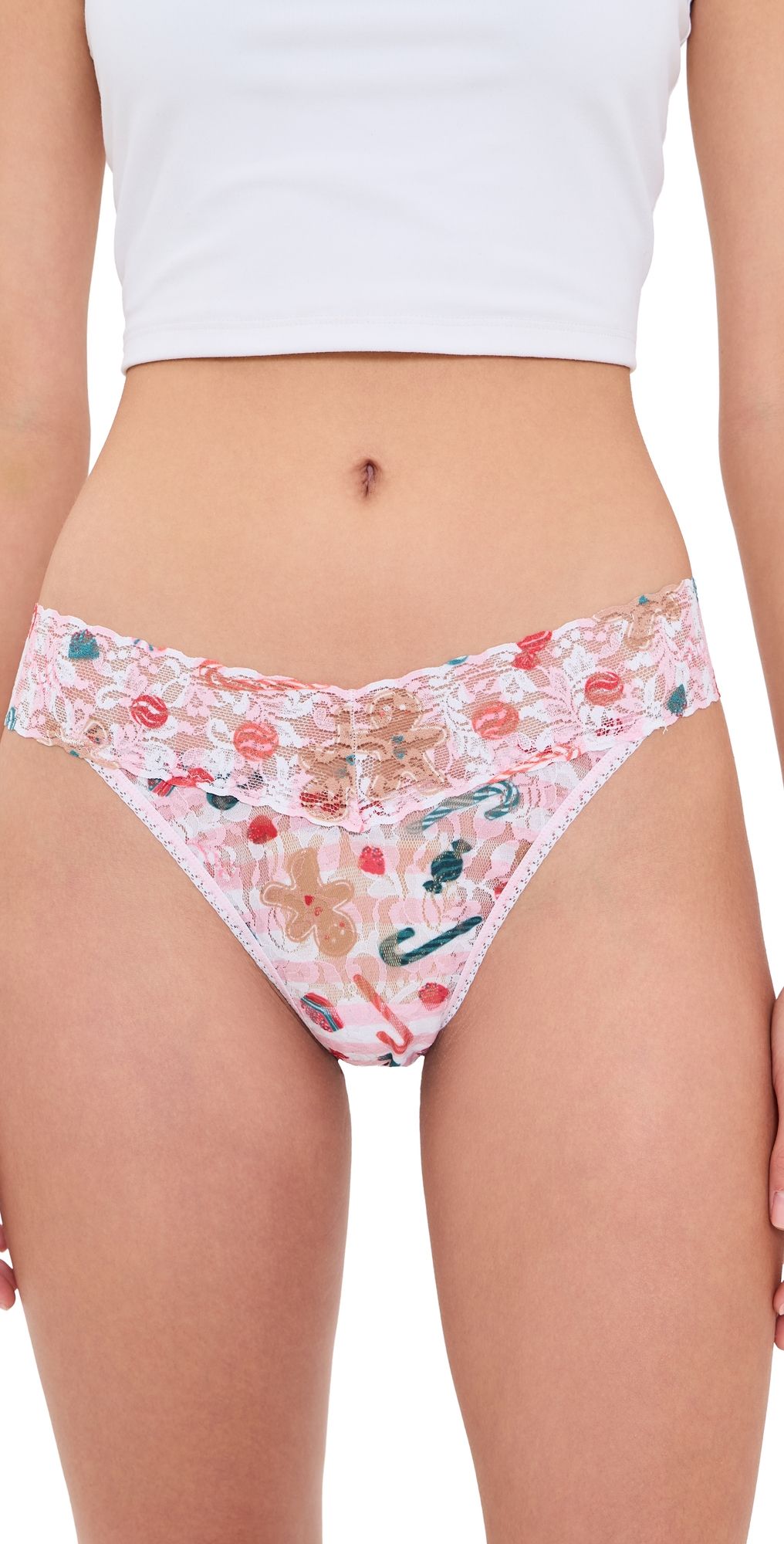 Hanky Panky Gingerbread House Original Thong SSPP One Size