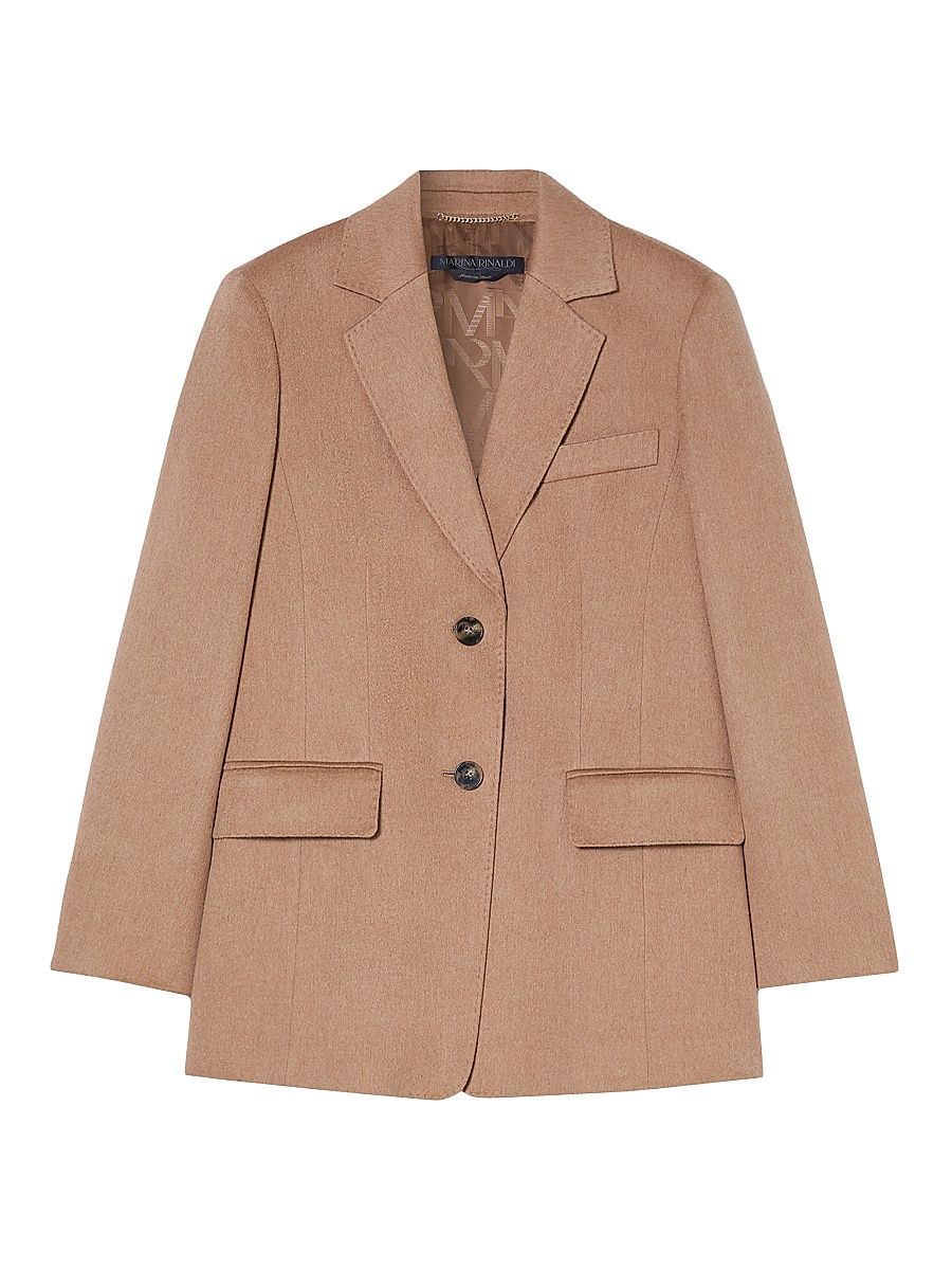 Women's Lightweight Blazer - Camel - Size 14