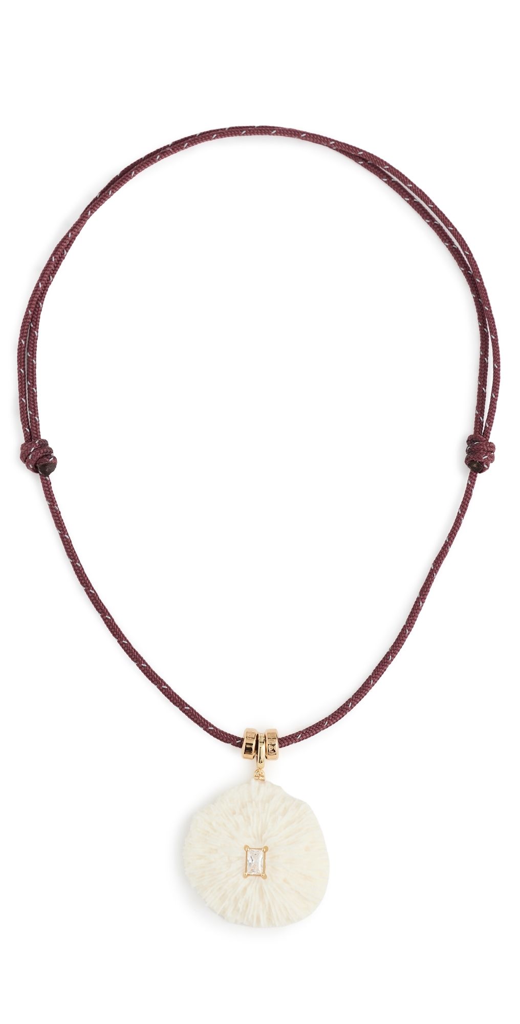 éliou Coral Necklace Purple One Size