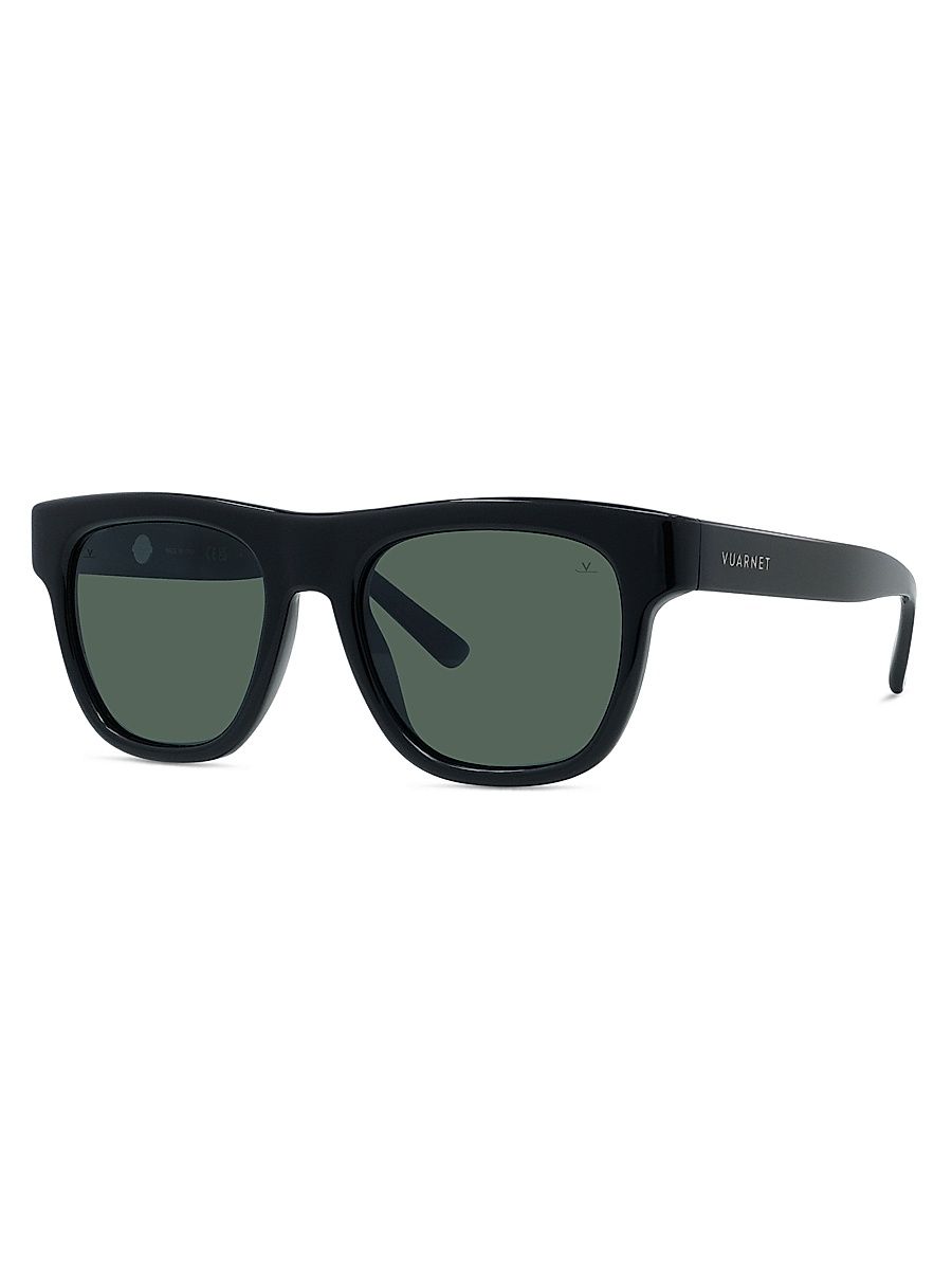 Men's Belvedere 06 53MM Square Sunglasses - Black
