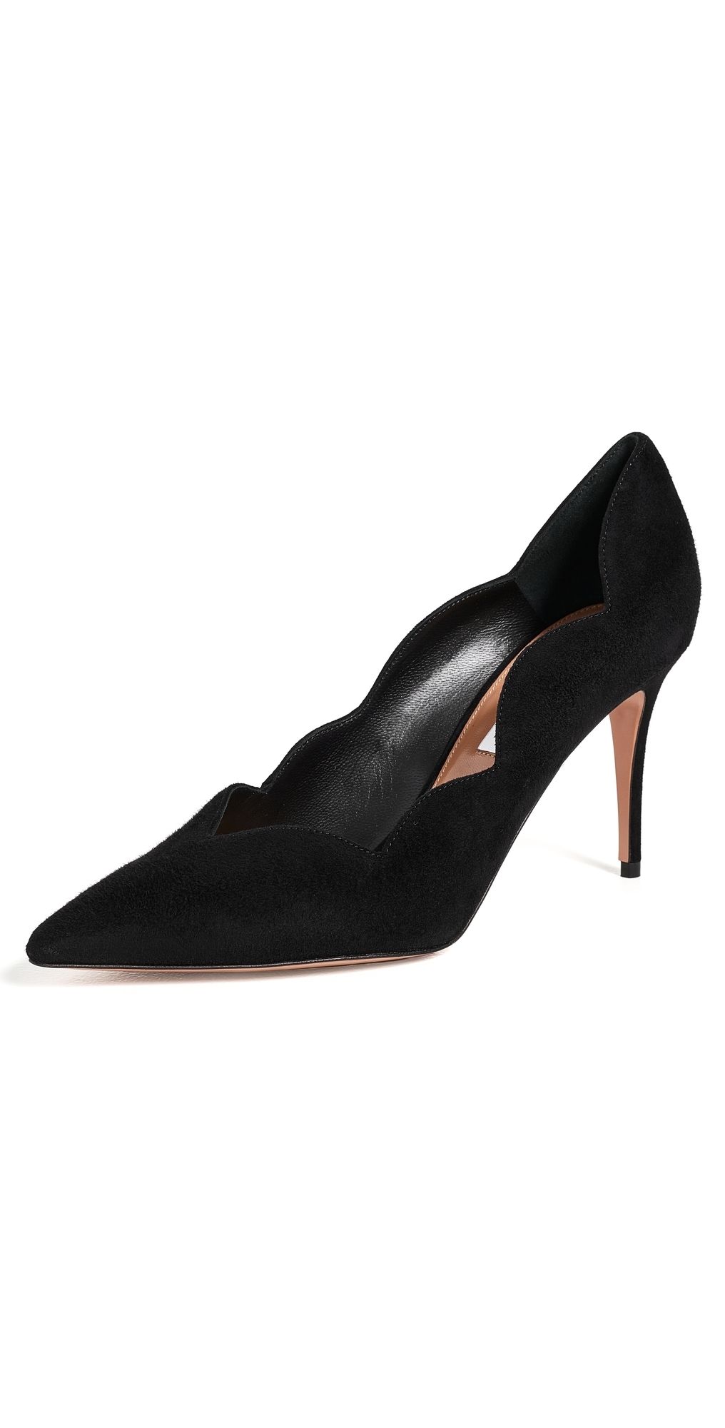 Aquazzura Petal Pumps 85 Black 35