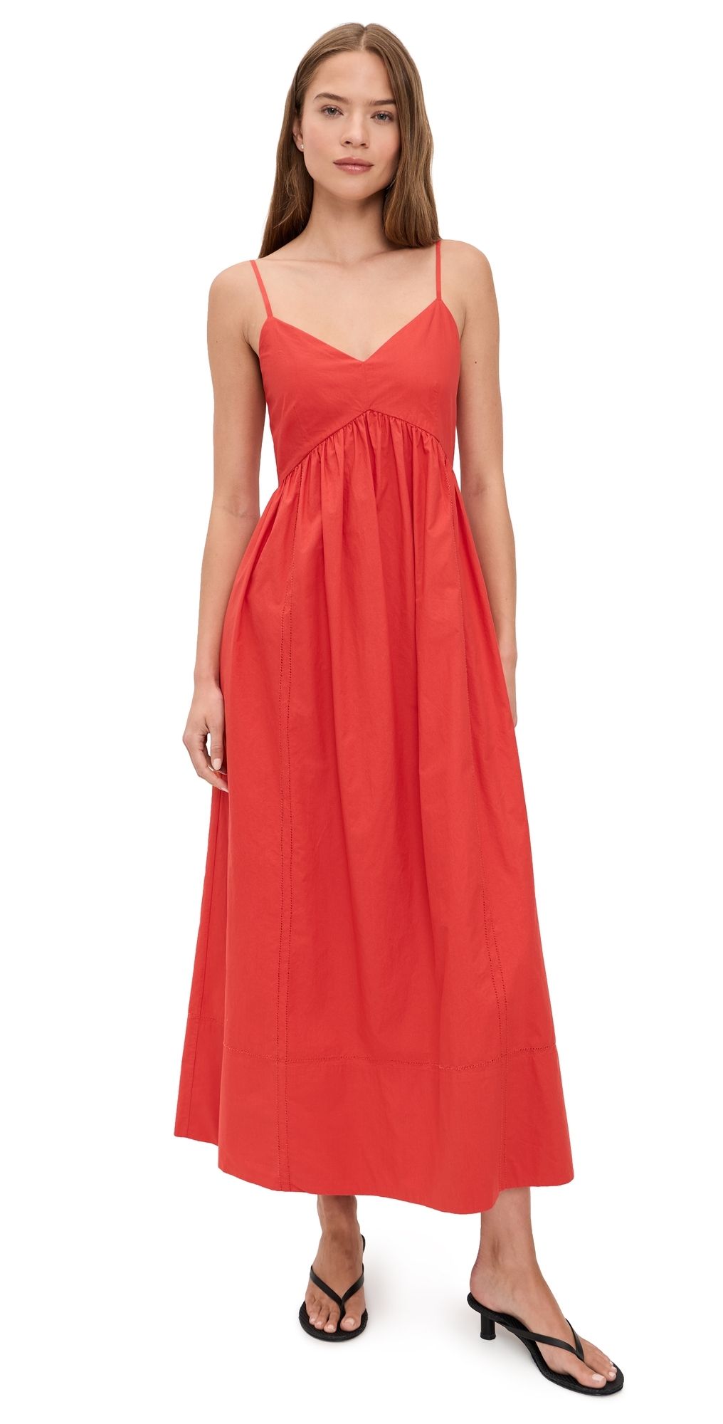 Jenni Kayne Peninsula Dress Tomato L