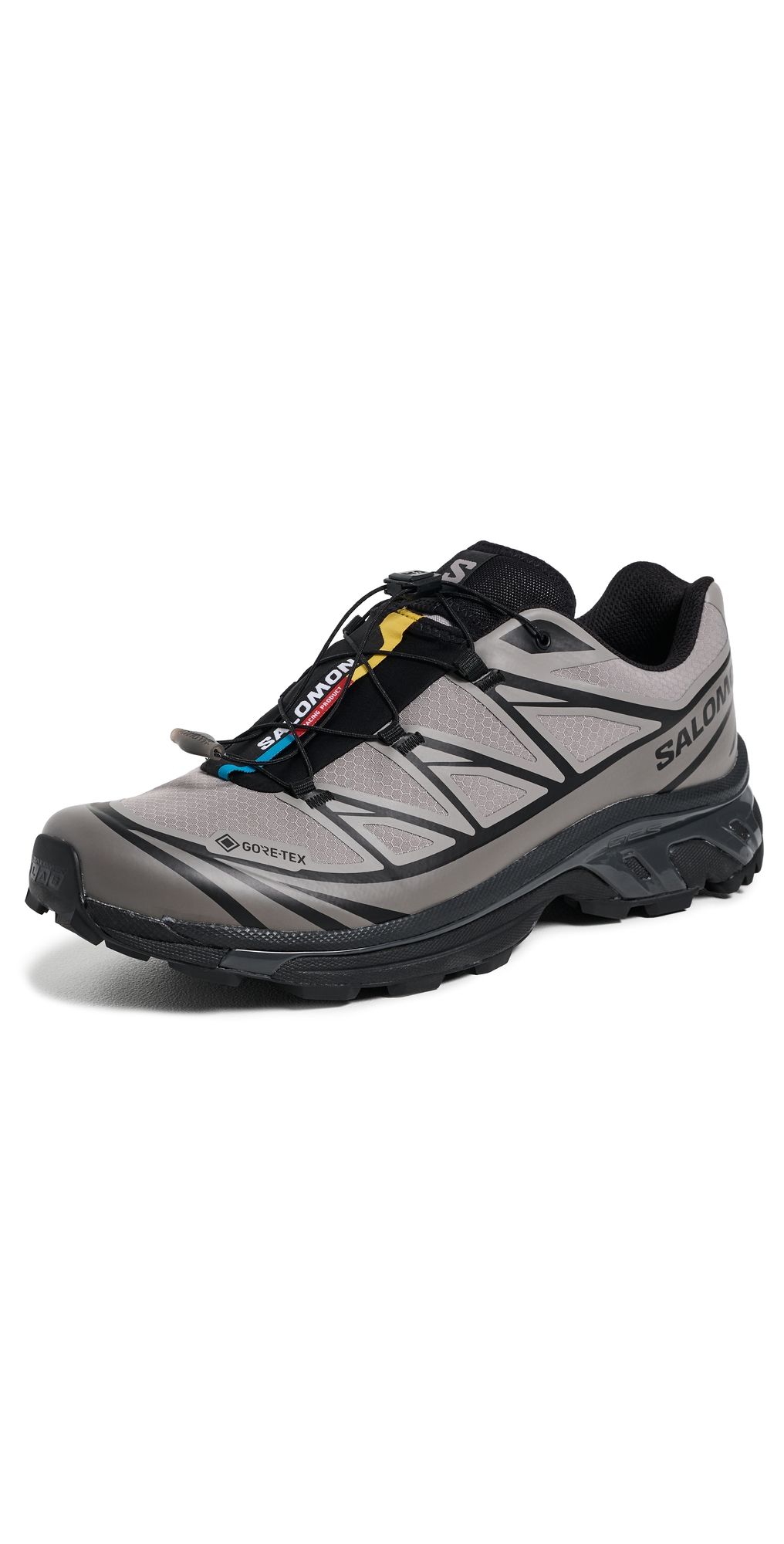 Salomon XT-6 GTX Sneakers Black/Cloudburst/Gull Grey 10