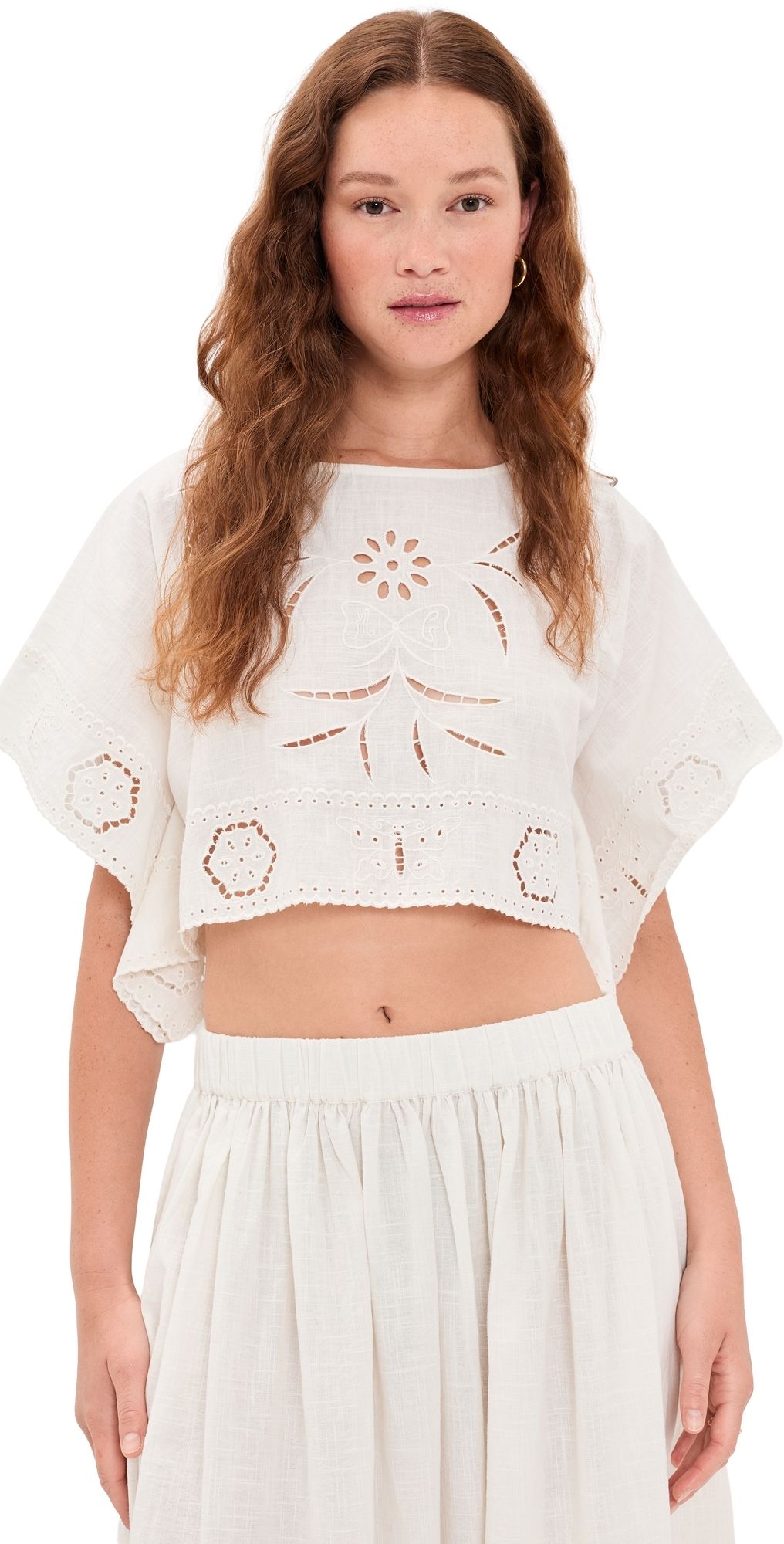 Hunter Bell Keira Top White M