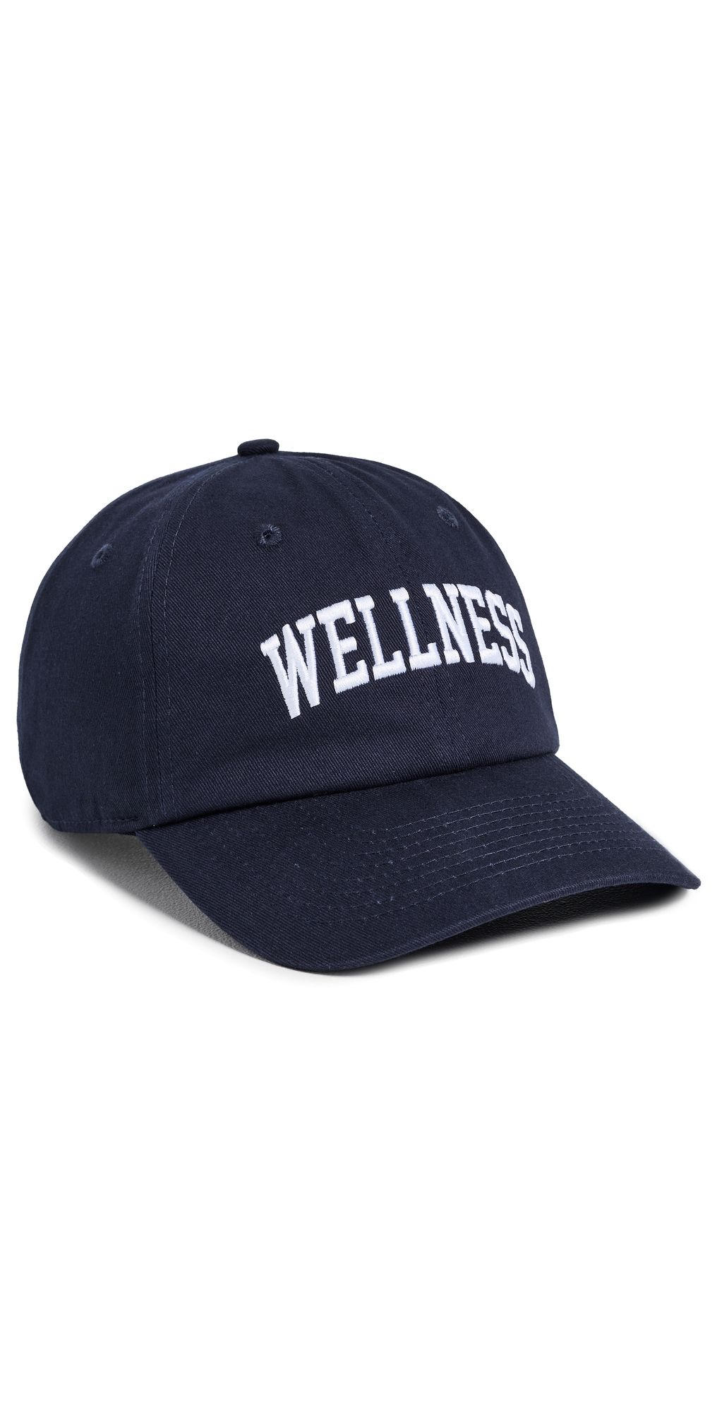 Sporty & Rich Wellness Ivy Hat Dark Navy White One Size