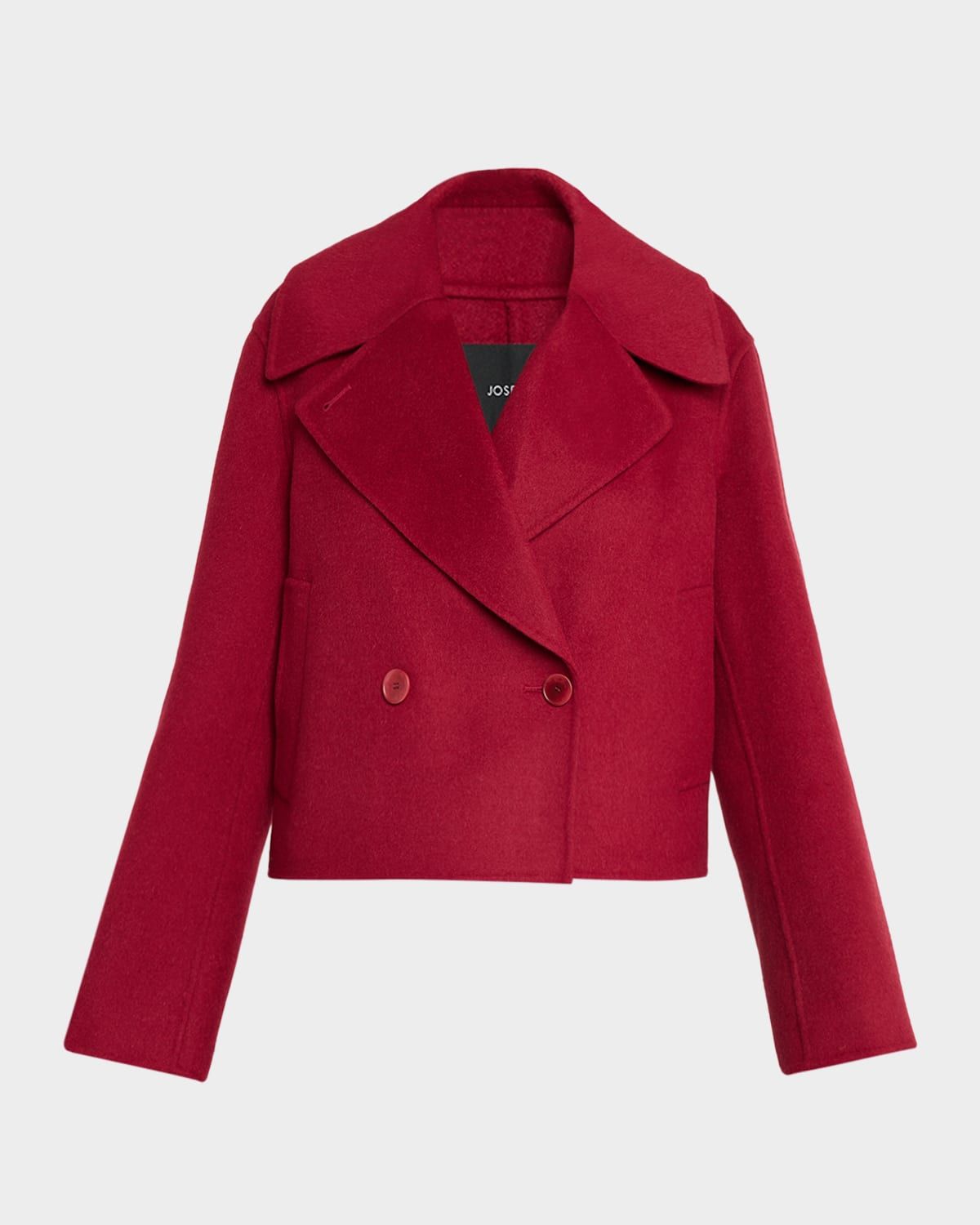 Delano Cropped Double-Faced Jacket