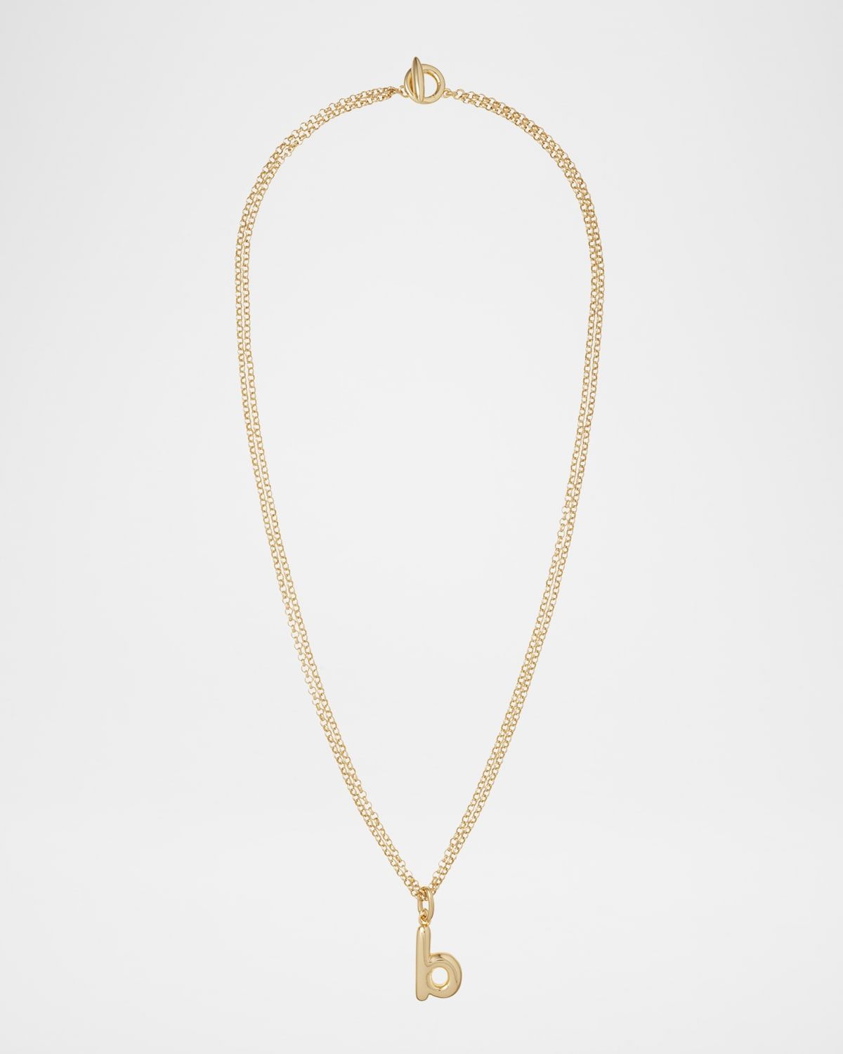 The Puffy Initial Necklace