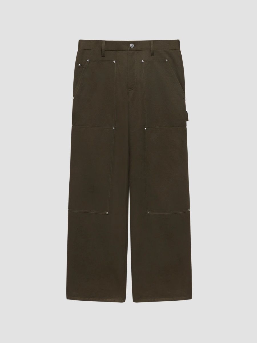 Helmut Lang Men's Carpenter Straight-Leg Pants - Fawn - Size 36
