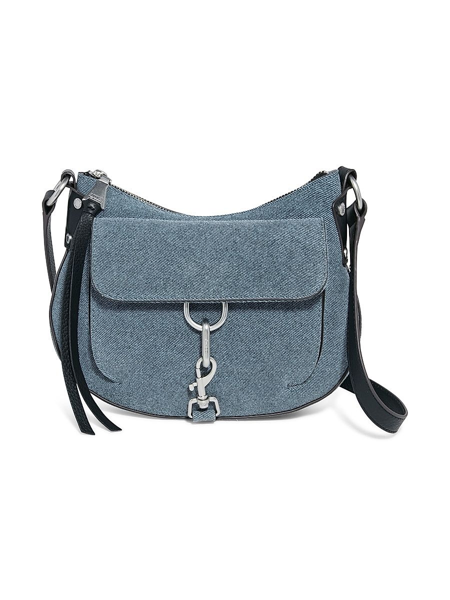Women's Essex Leather Crossbody Bag - Bright Denim