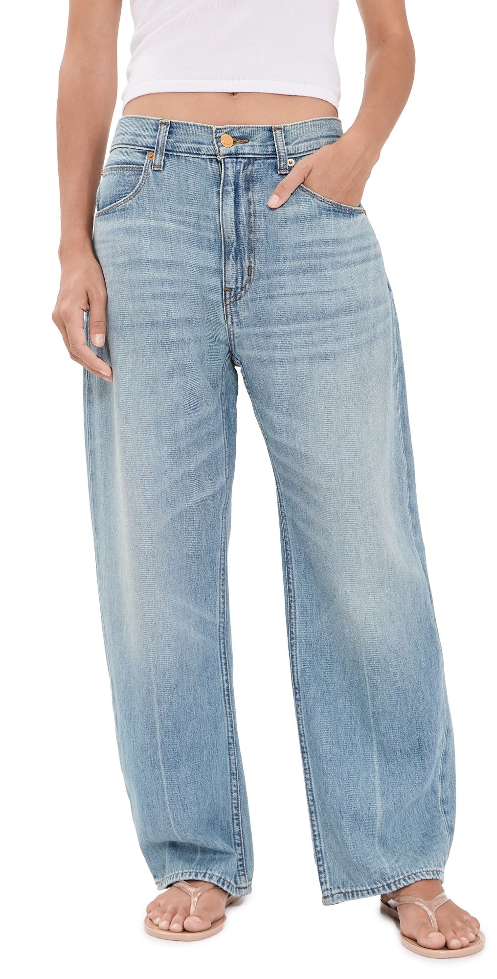 Jamie Haller The Crop Loose Jeans Deep Blue 24