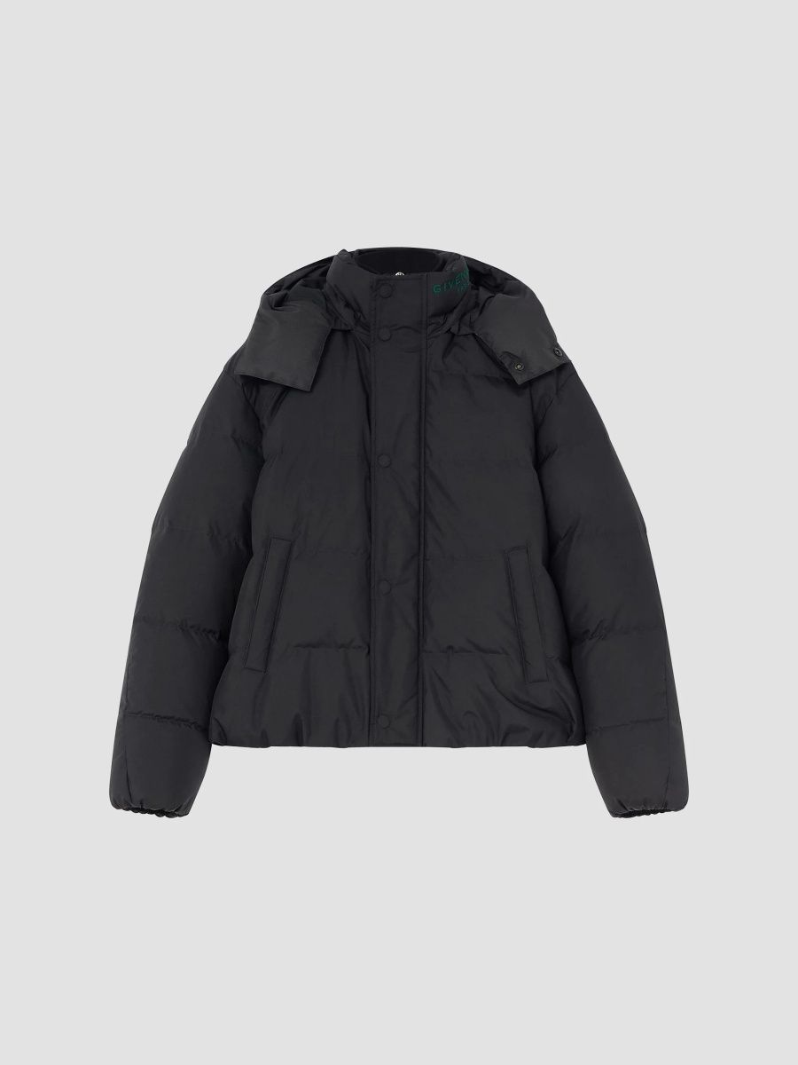 Givenchy Men's Couture Seam Padded Blouson Jacket - Black - Size 46