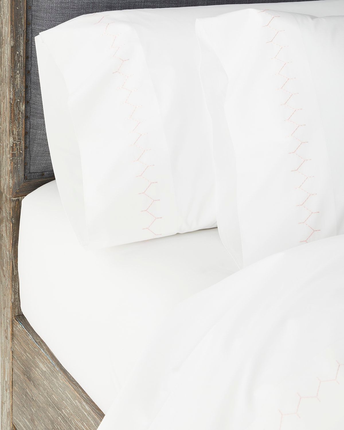 Stitched 300 Thread Count Pillowcases Set of 2
