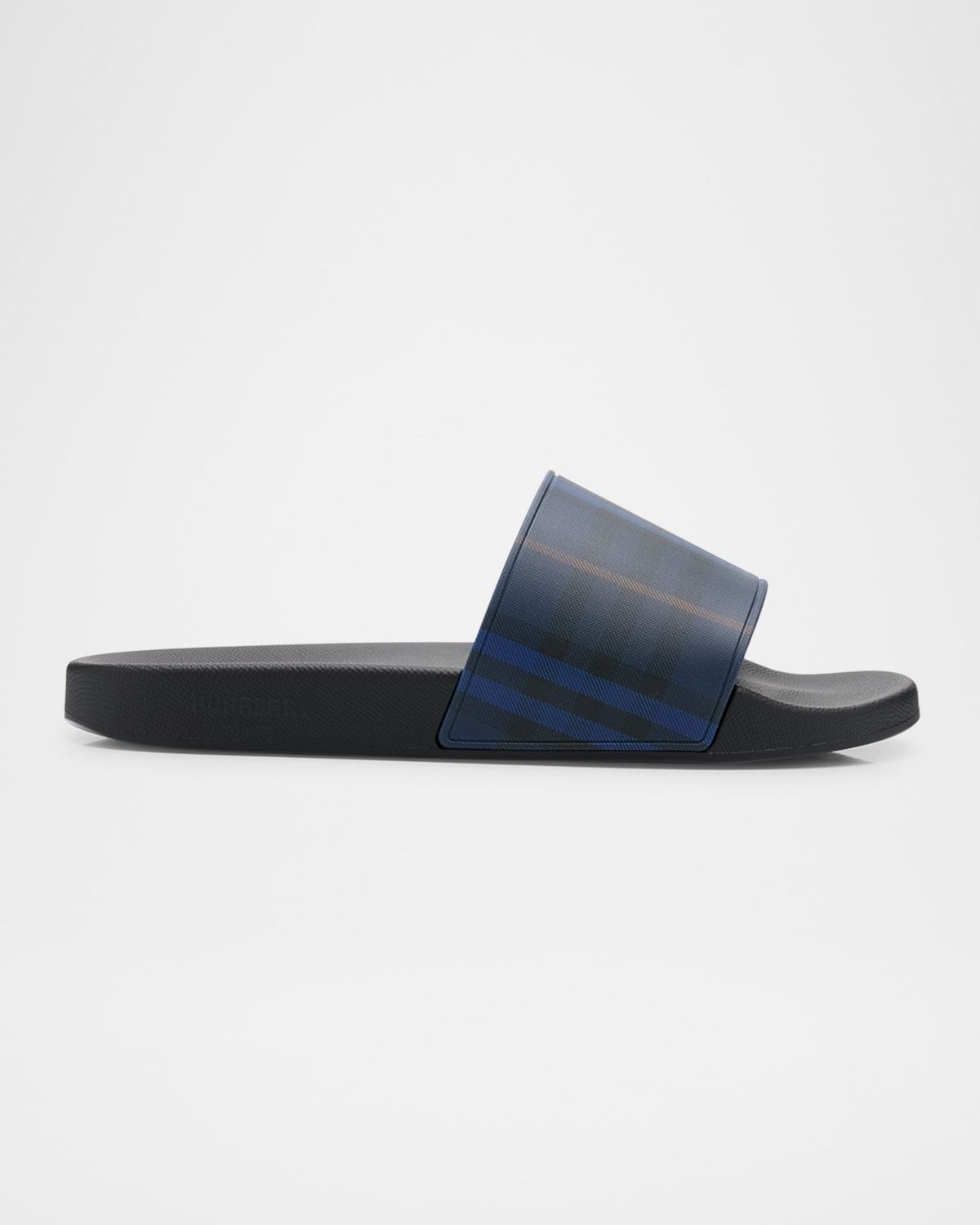 Men & apos;s Furley Check Slide Sandals