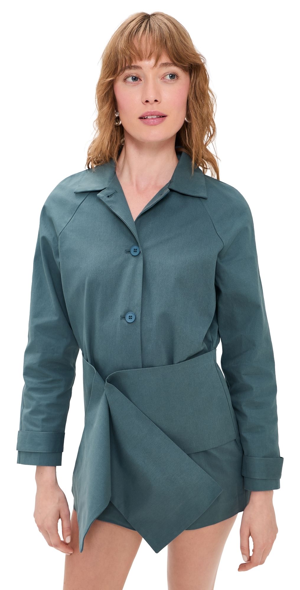 Lioness Wiseguy Mini Dress Slate XXS