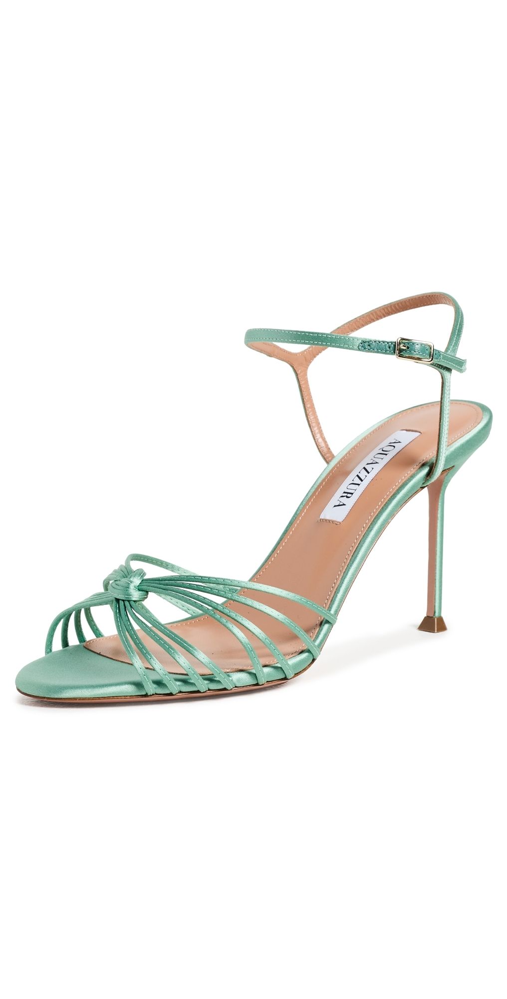 Aquazzura Serenity Sandals 85mm Salvia 39.5