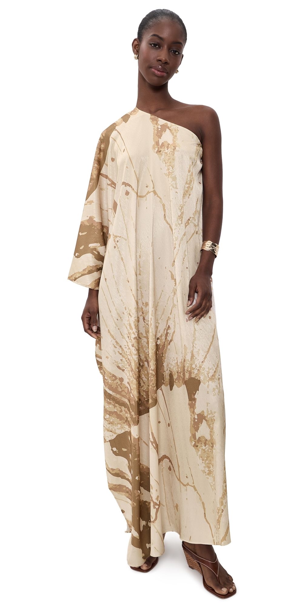 DIARRABLU Satu Maxi Dress Dorada Gold L