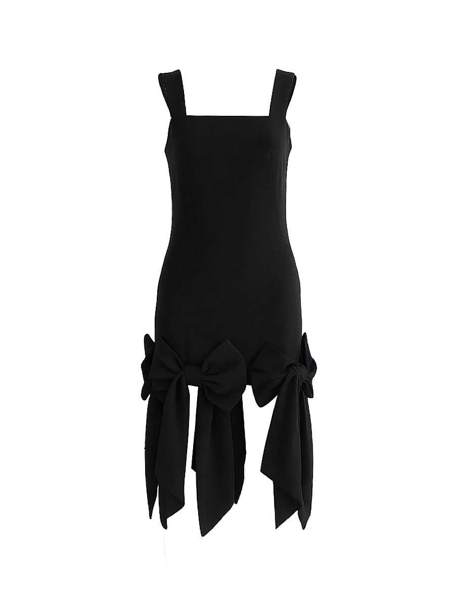 Girl's Elliston Dress - Black - Size 12