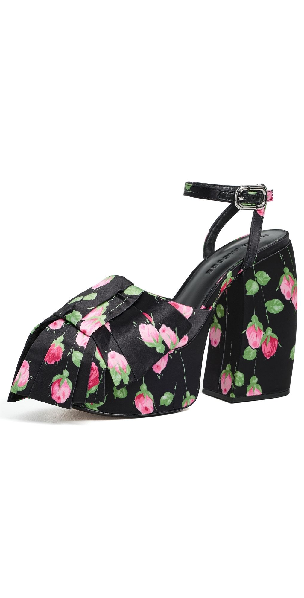 Marc Jacobs The Bow Platform Heels Black multi 41