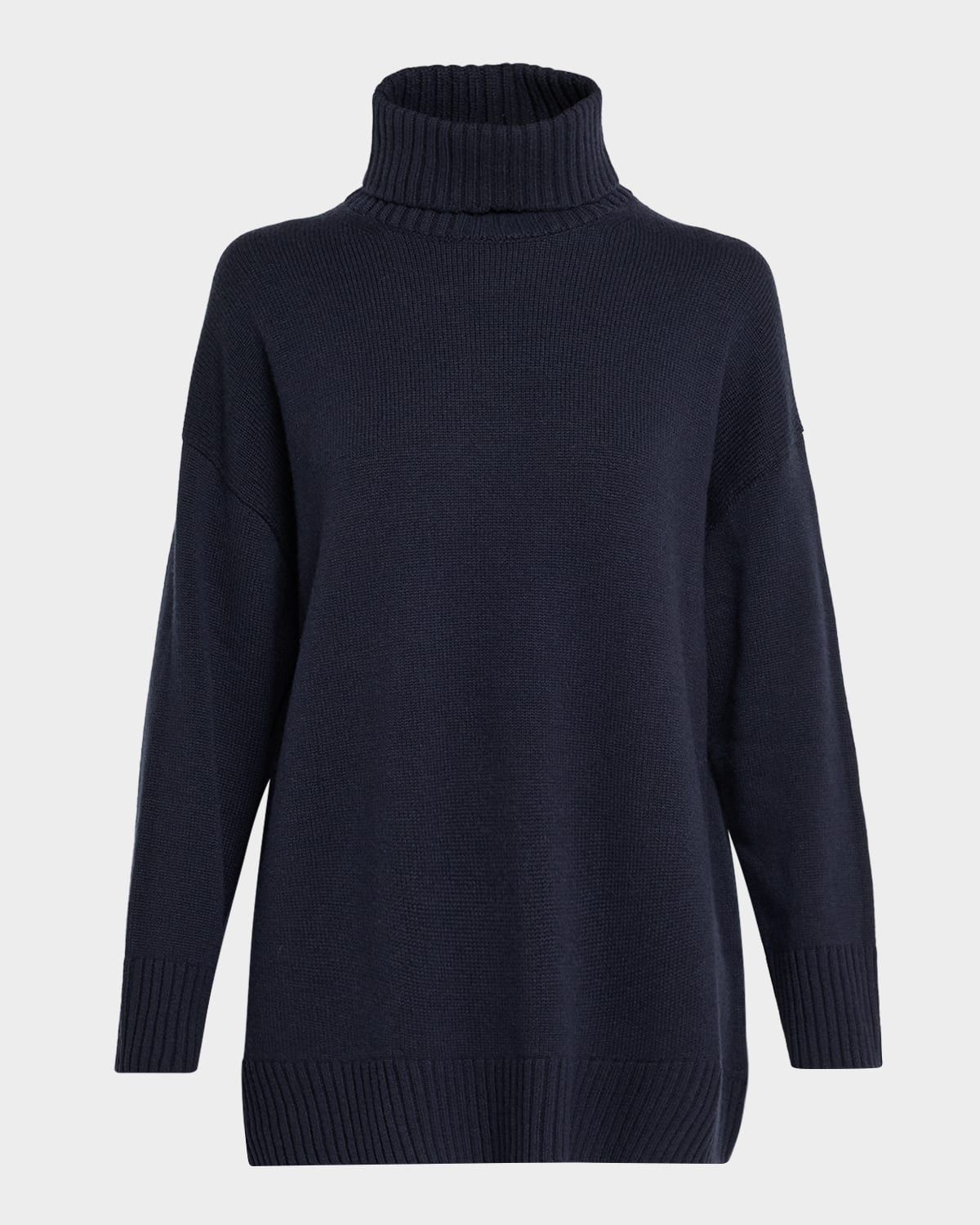 Oversized Cashmere Turtleneck Sweater