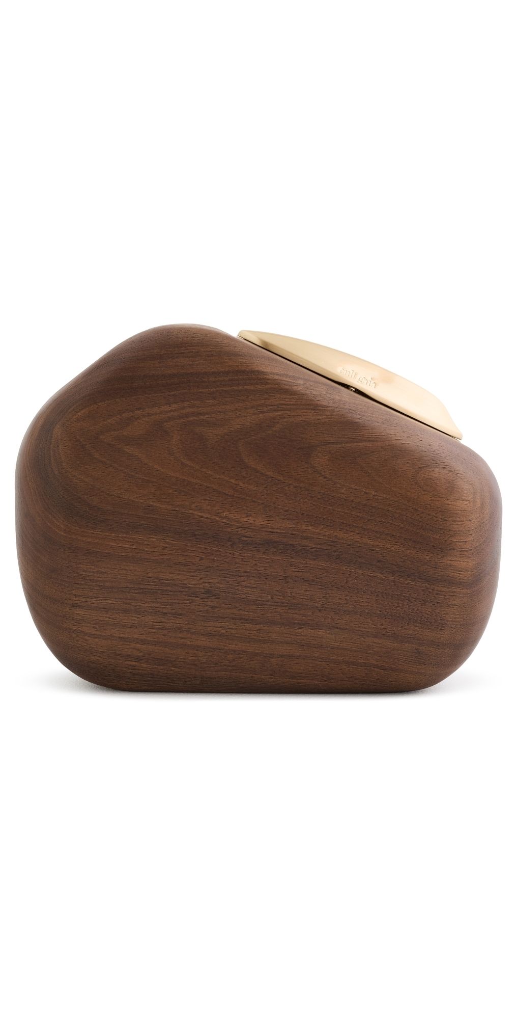 Cult Gaia Althea Clutch Walnut One Size