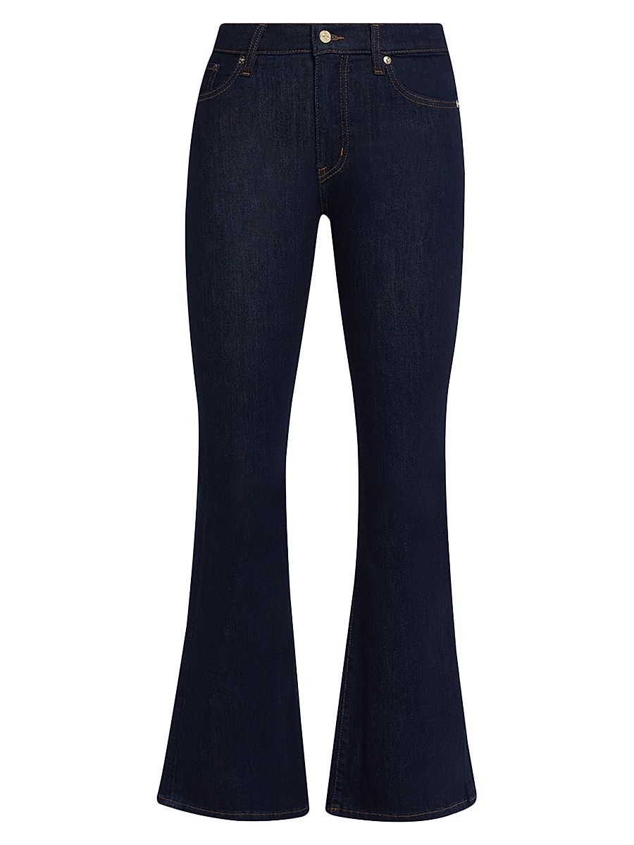 Women's The Icon Mid-Rise Stretch Flare Jeans - Solace - Size 32
