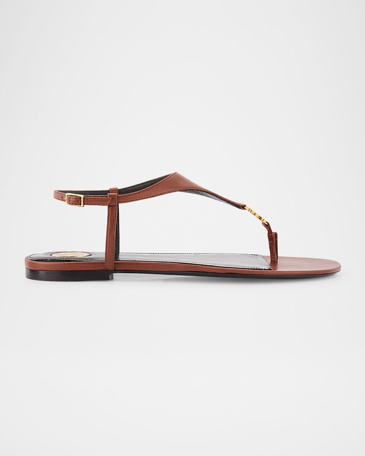 Cassandra YSL Smooth Leather Sandals