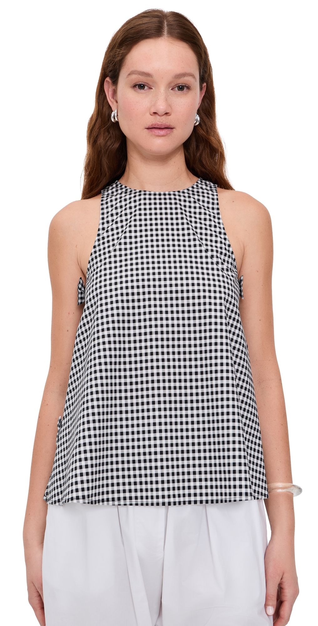 CAROLINE CONSTAS Brynn Top Black XXS