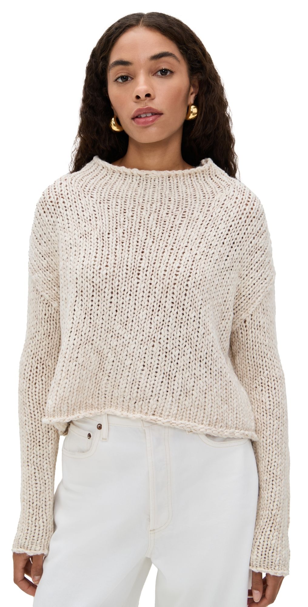Free People Opal Sweater Tea XS