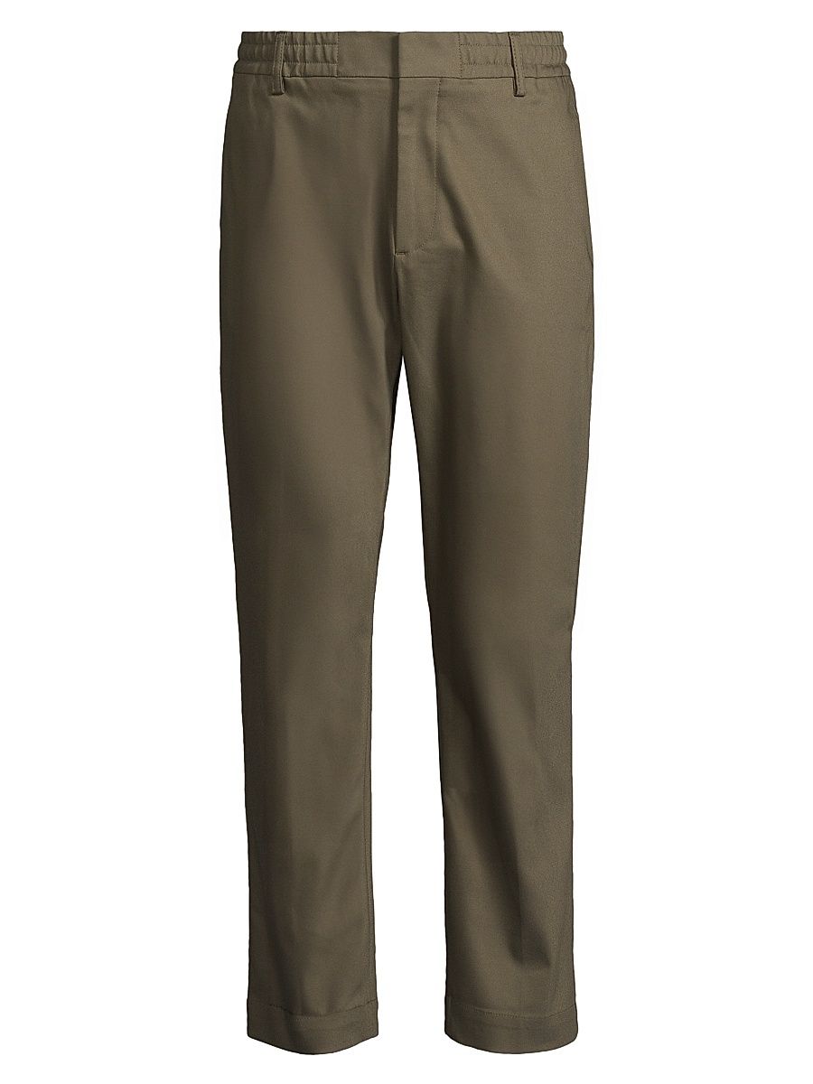 Men's Baker Cotton-Blend Slim-Fit Pants - Capers - Size 36