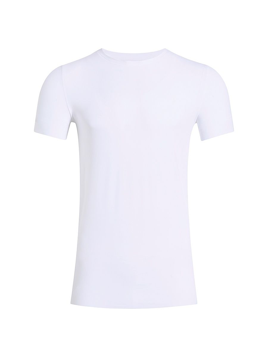 Men's Classic Microfiber Crewneck Undershirt - White - Size XXL