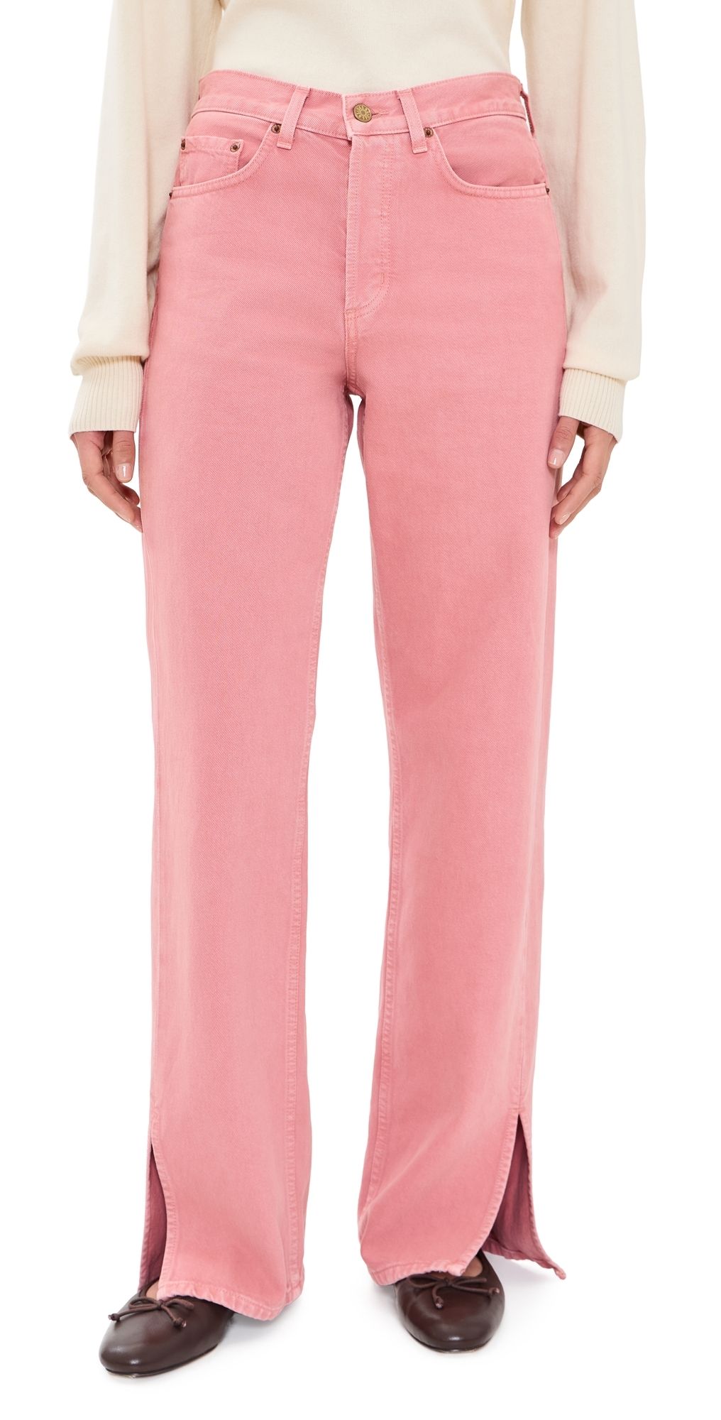 B Sides Charlot Split Hem Jeans Myrthe Overdye 29