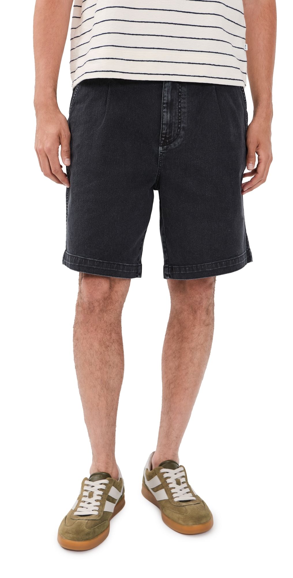 Corridor Spring Pleated Shorts 8 Black 33