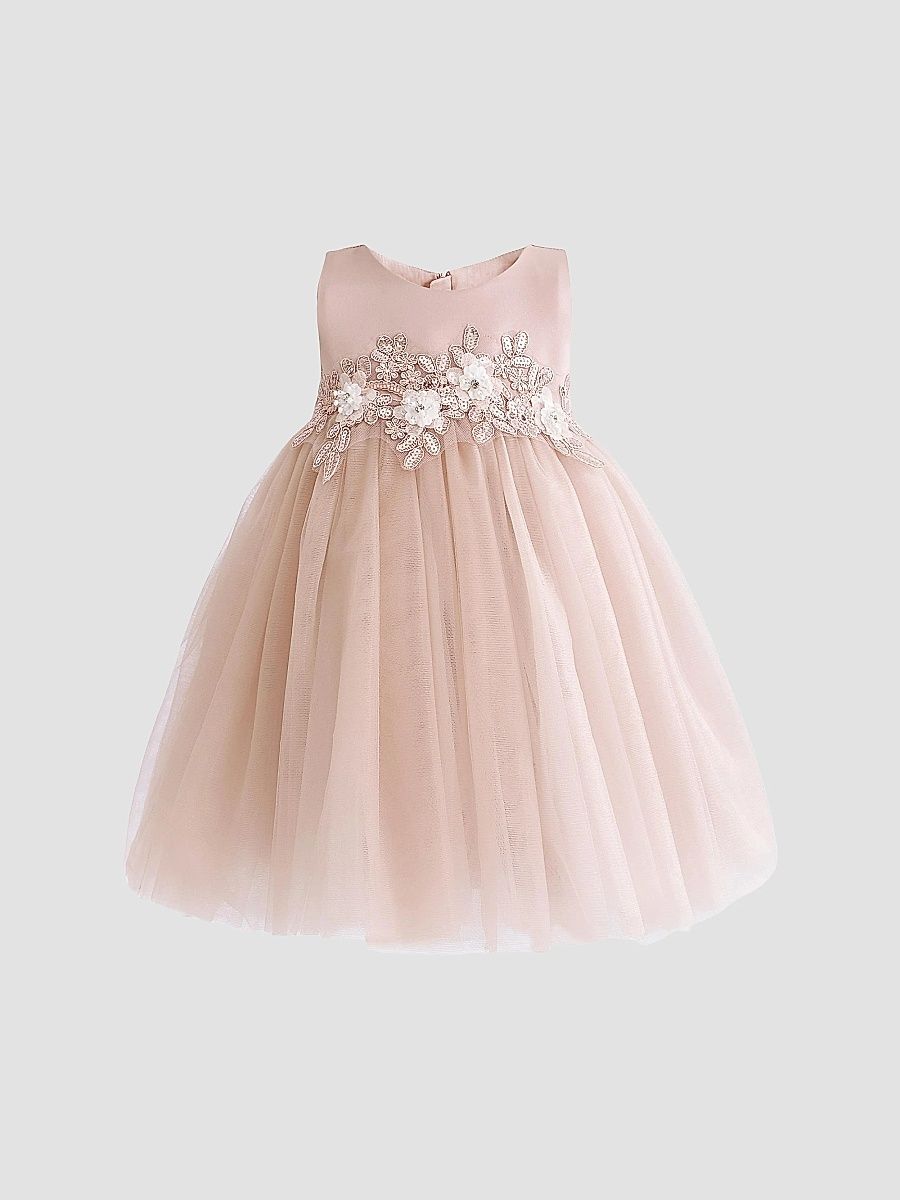 Tulleen Girl's Baby Girl's Zinara Dress - Rose - Size 24 Months